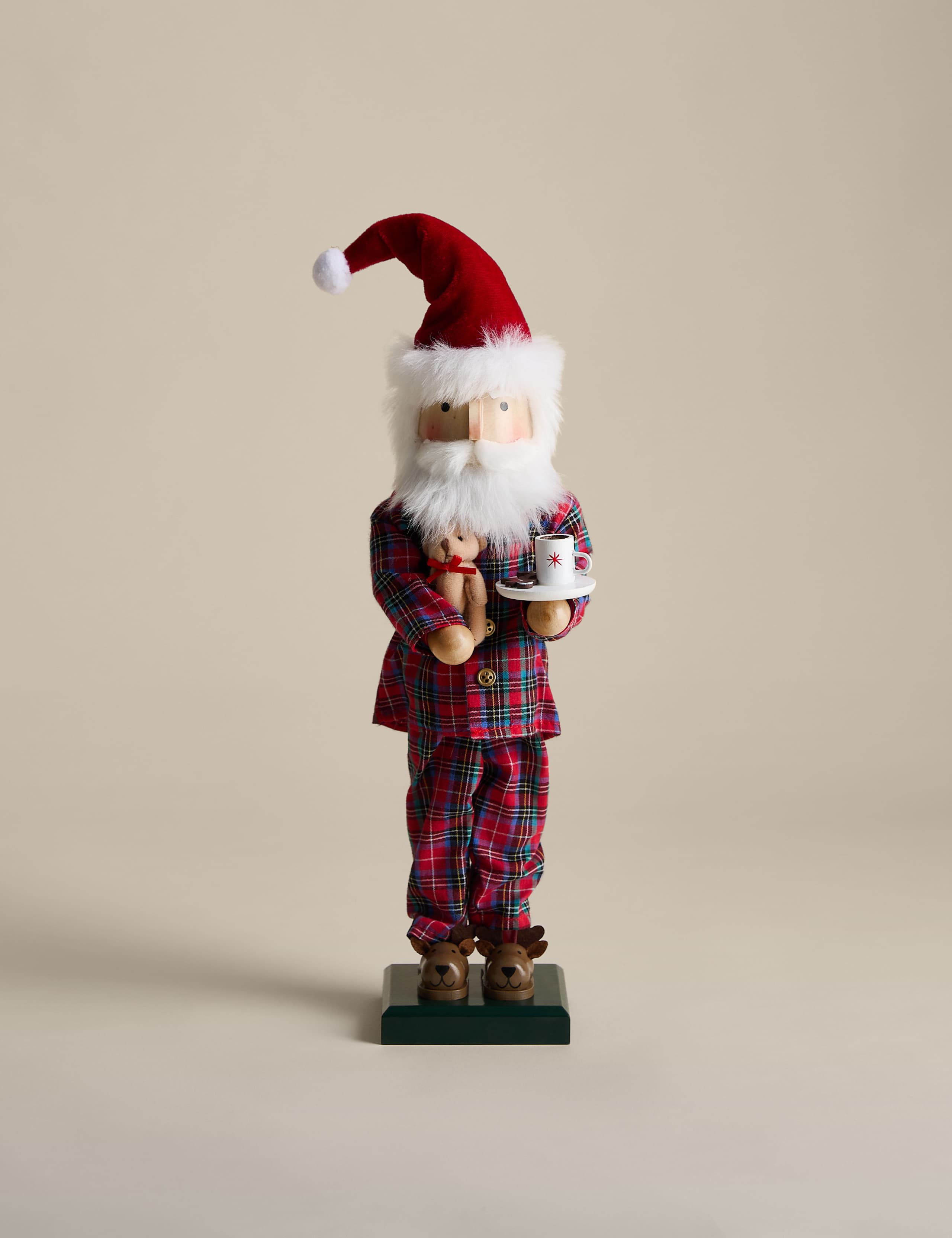 Father Christmas in Pyjamas Nutcracker Room Decoration 2 of 5