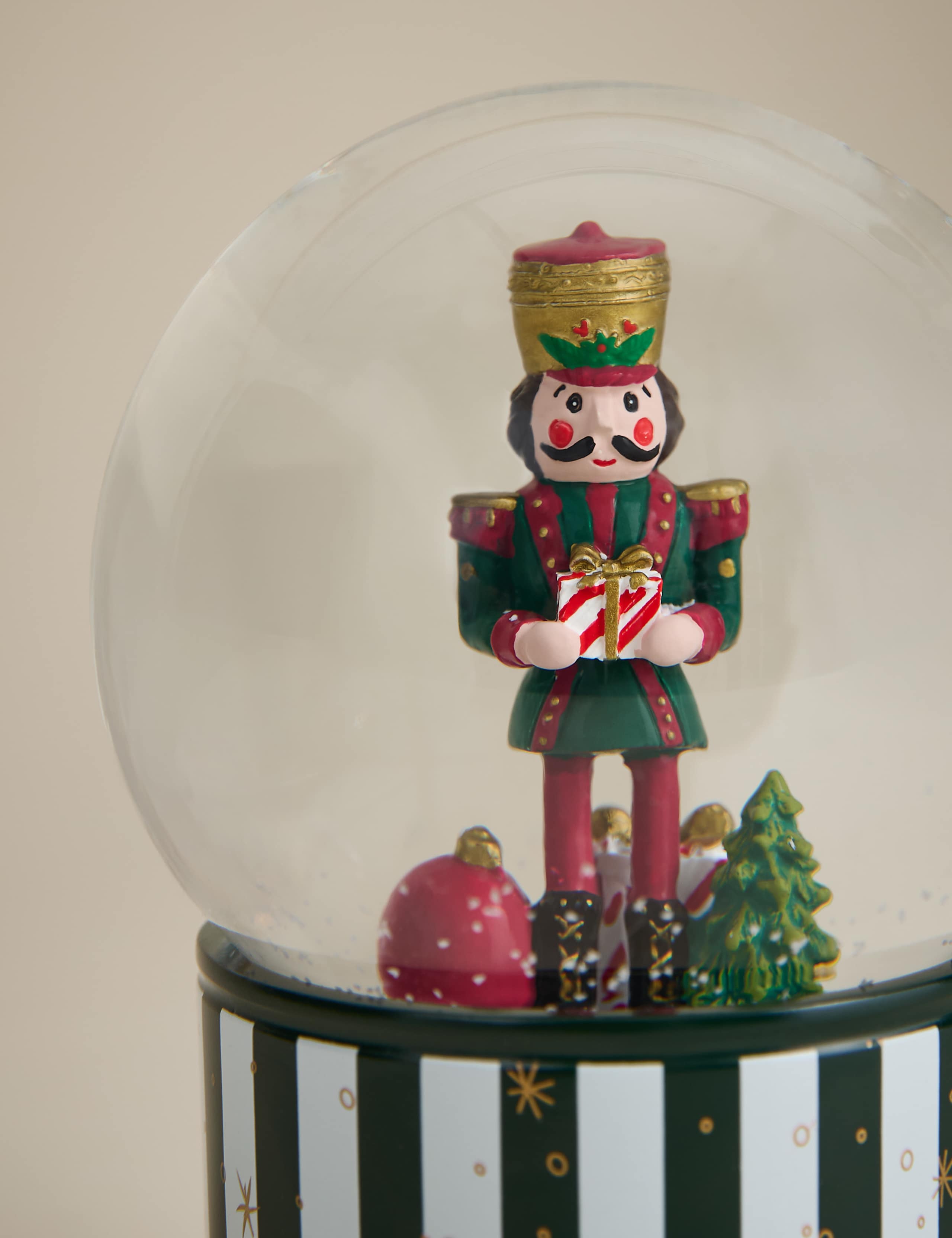 Light Up Musical Nutcracker Snow Globe 2 of 3