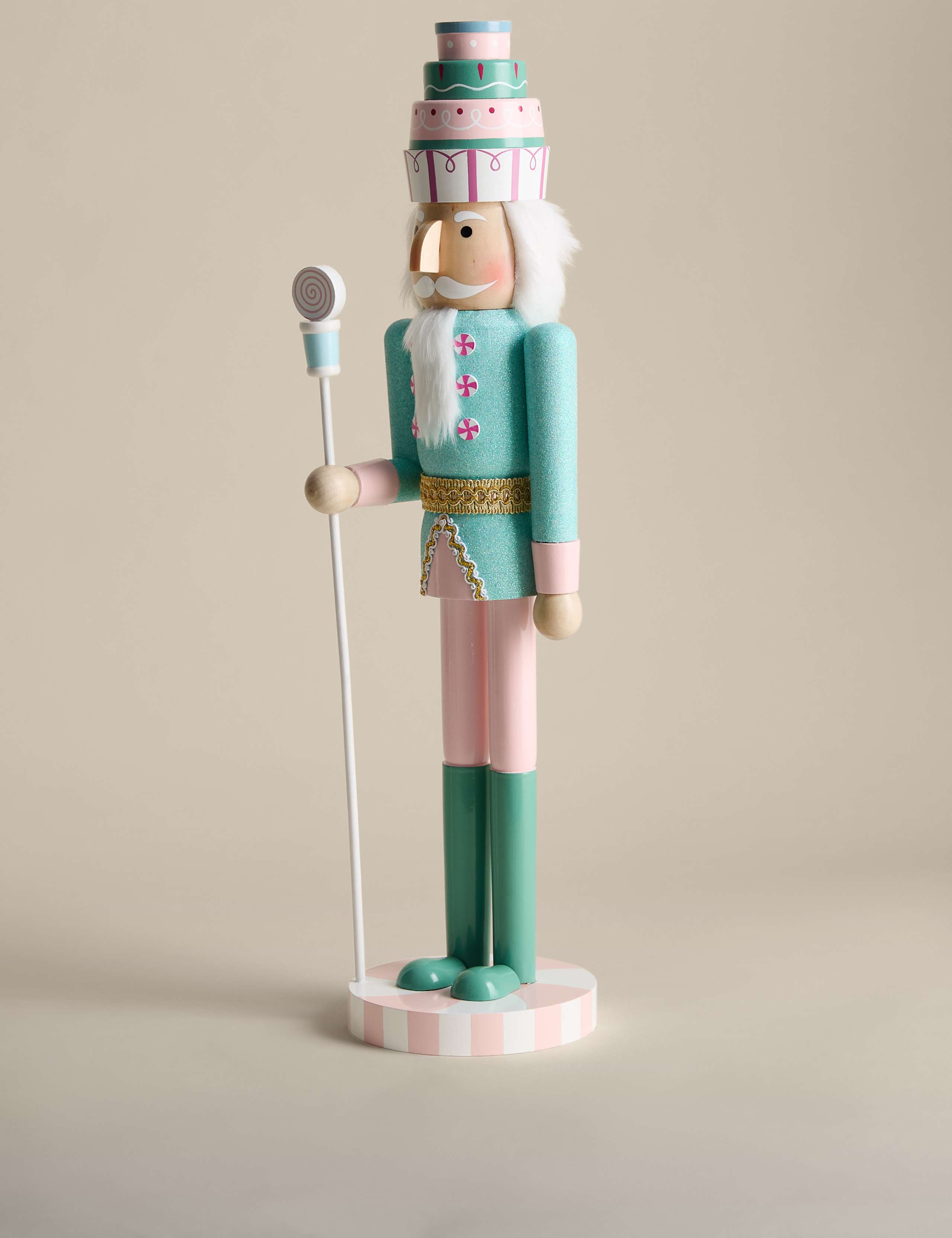 Extra Large Pastel Nutcracker Decoration 2 of 4