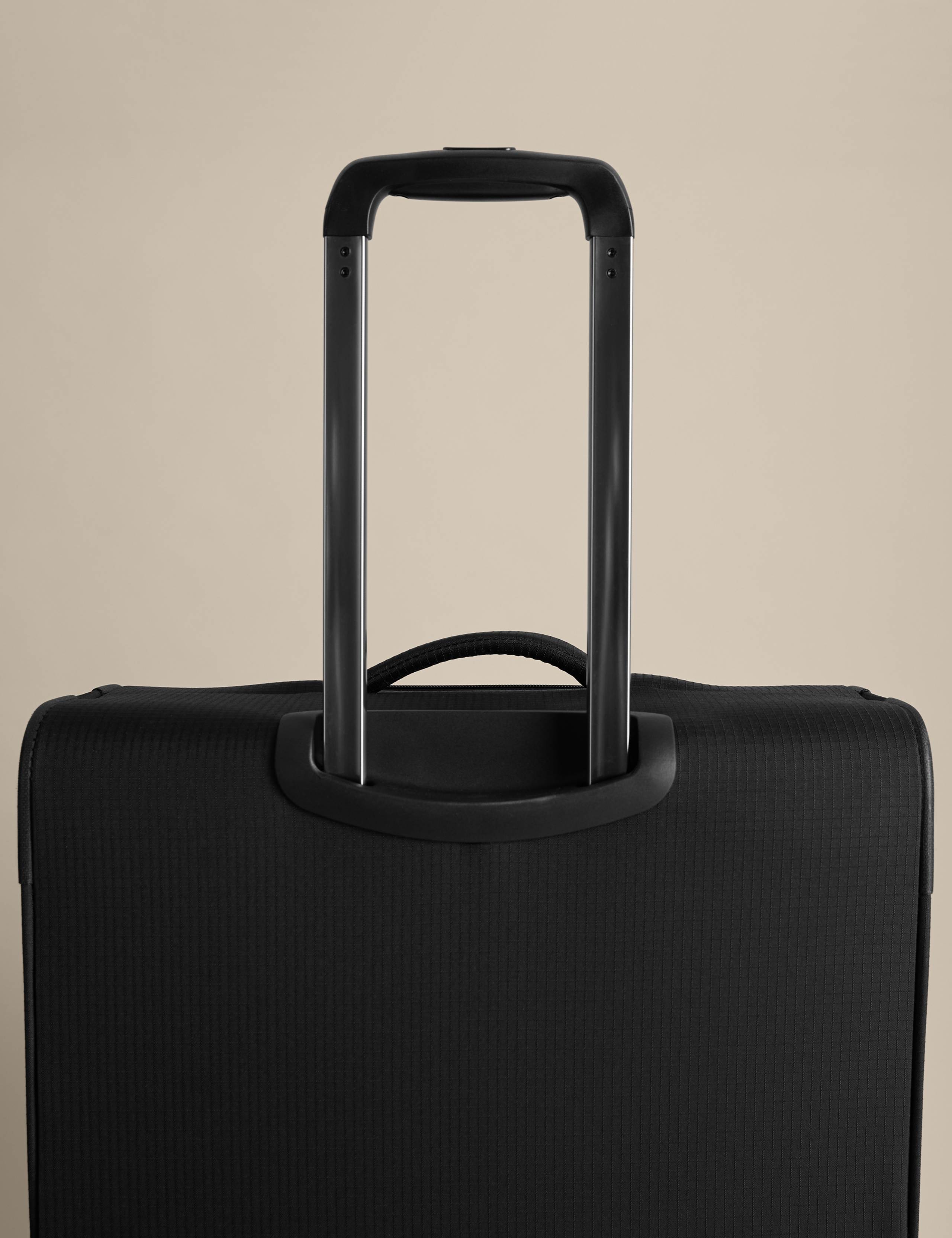 Geneva 4 Wheel Soft Large Suitcase 2 of 8