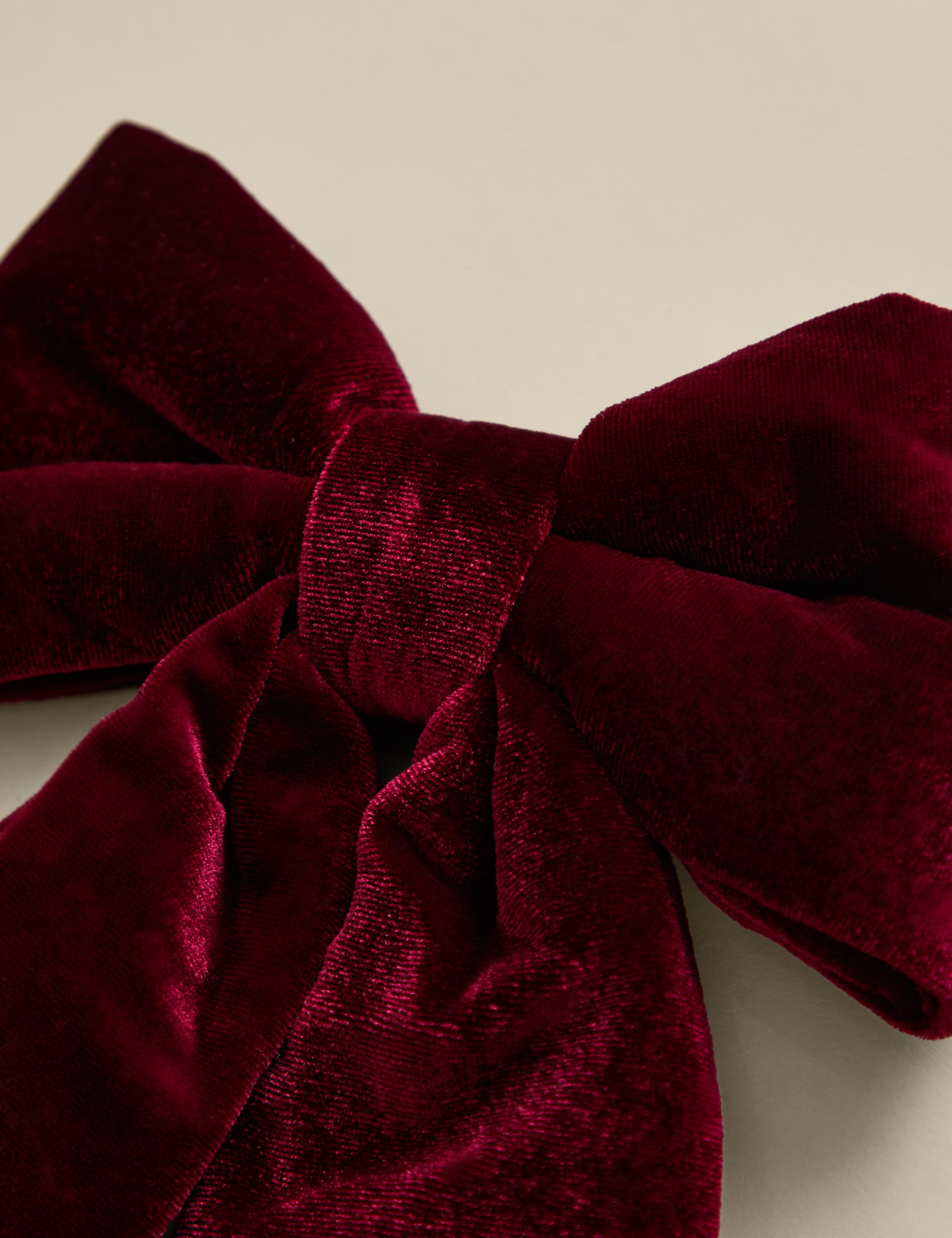 Velvet Bow Tree Topper 3 of 3