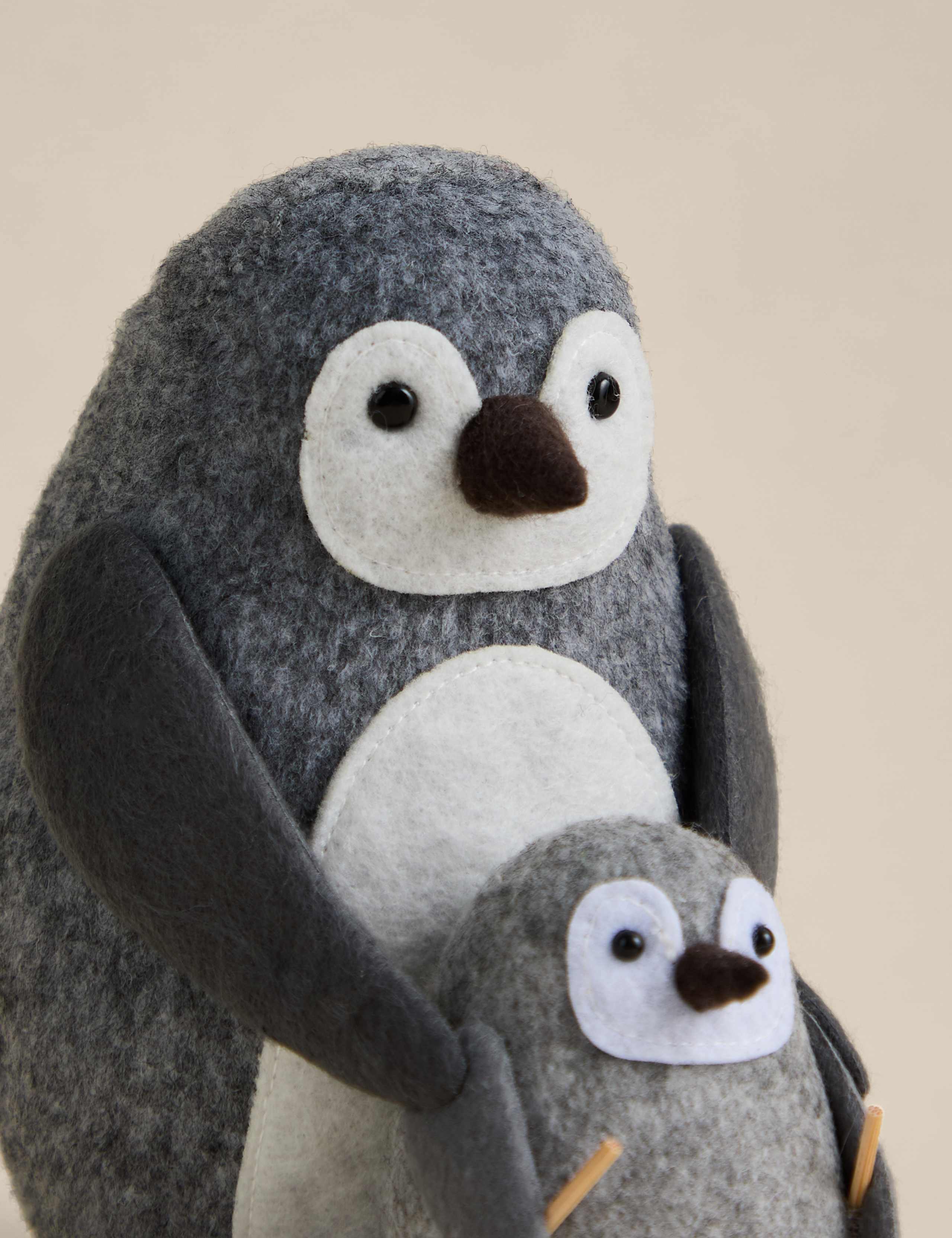 Felt Penguin Duo Room Decoration 2 of 3