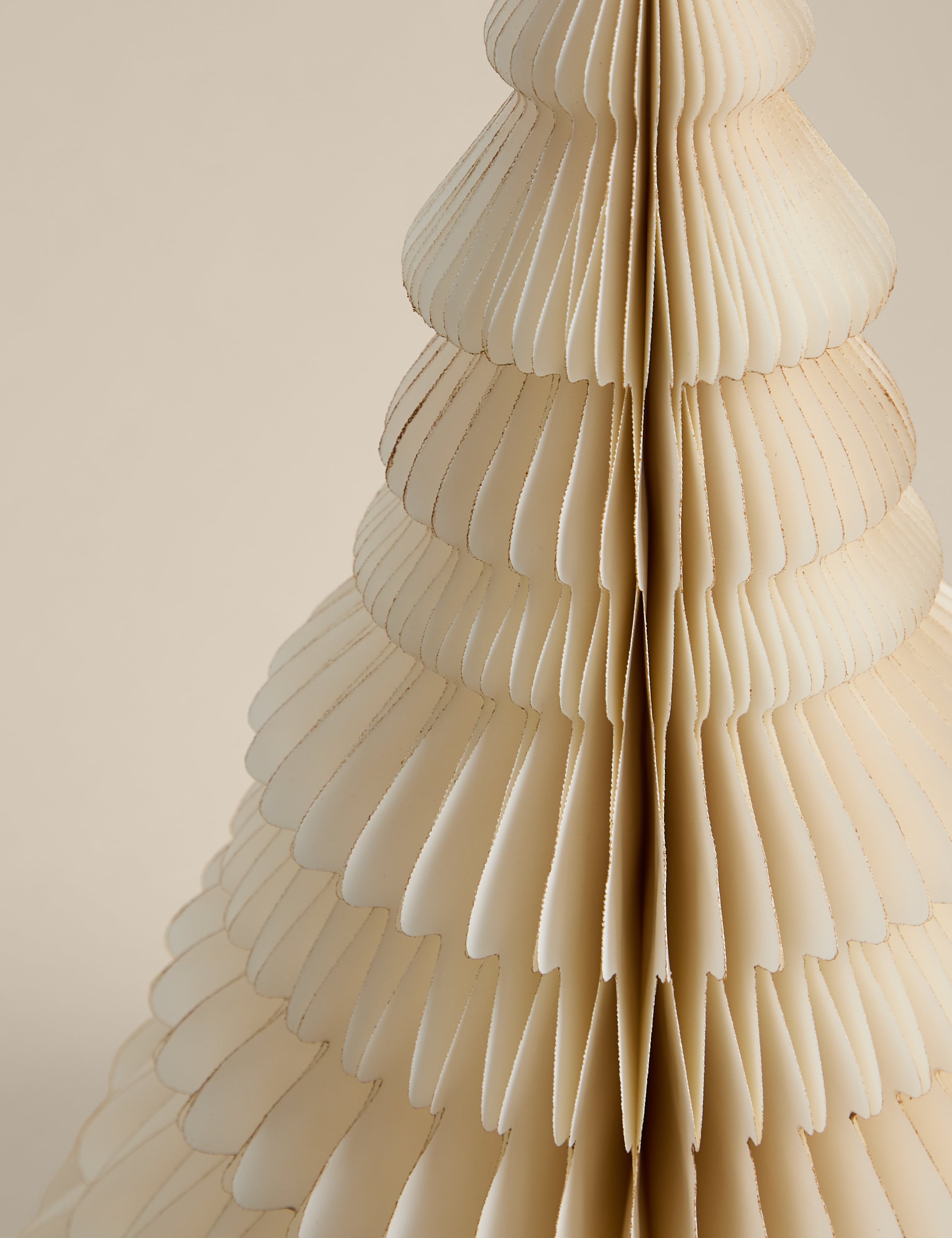 1.5ft Large Paper Christmas Tree Room Decoration 4 of 5
