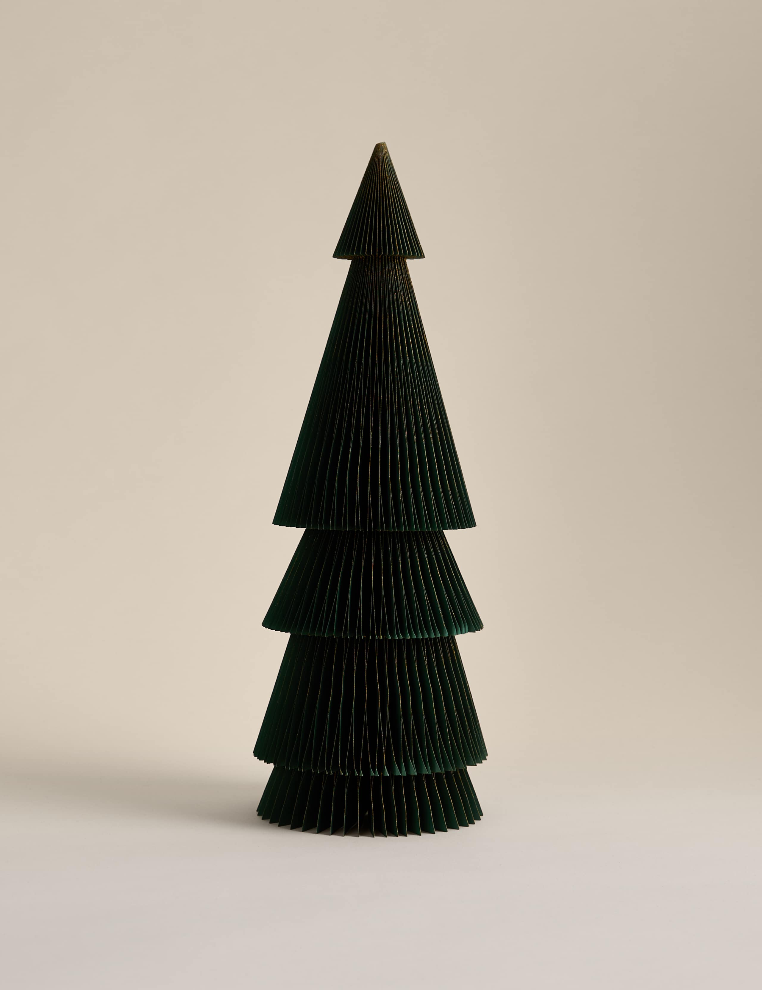 3pk Paper Christmas Tree Room Decorations 3 of 5