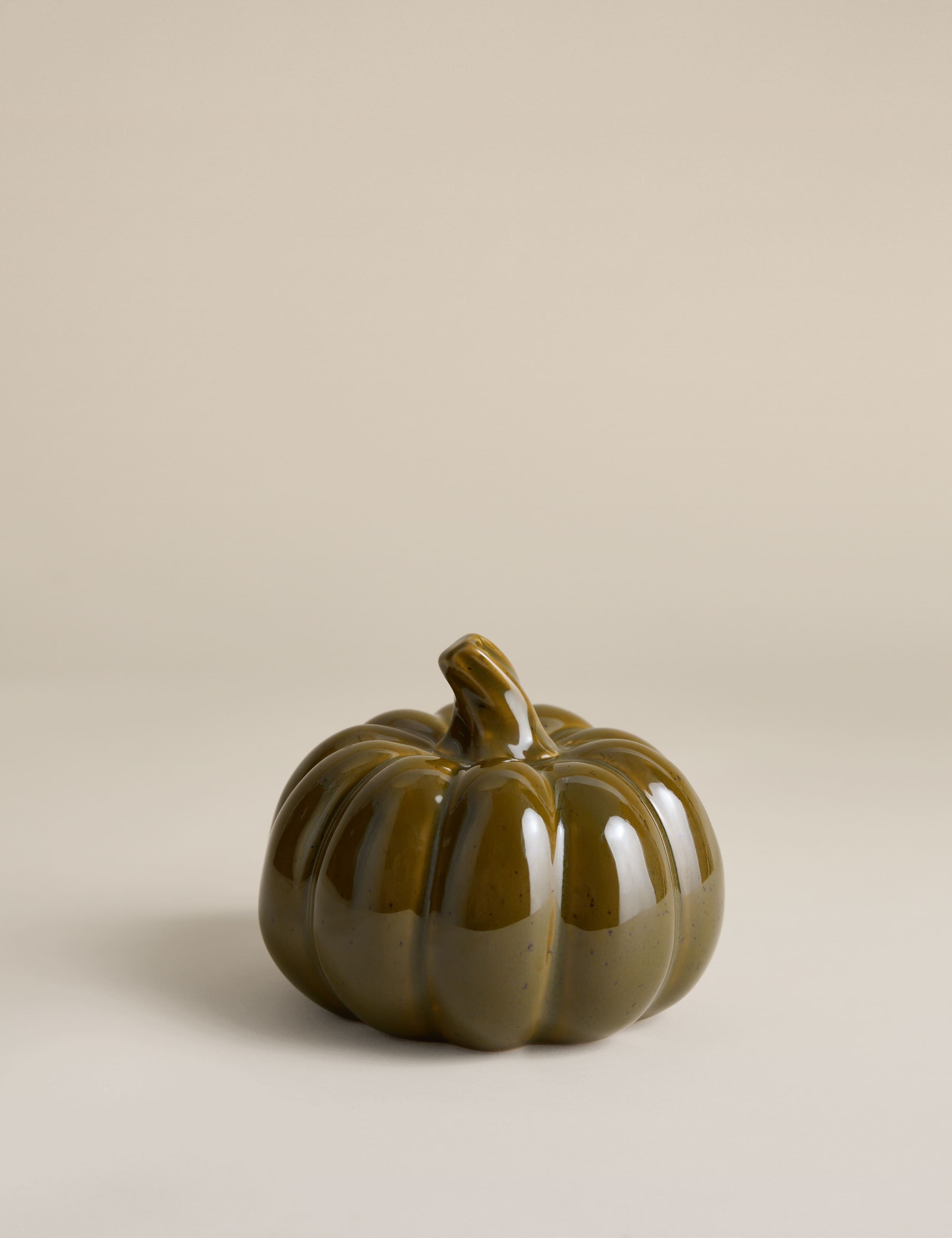 Large Ceramic Pumpkin Decoration 1 of 3