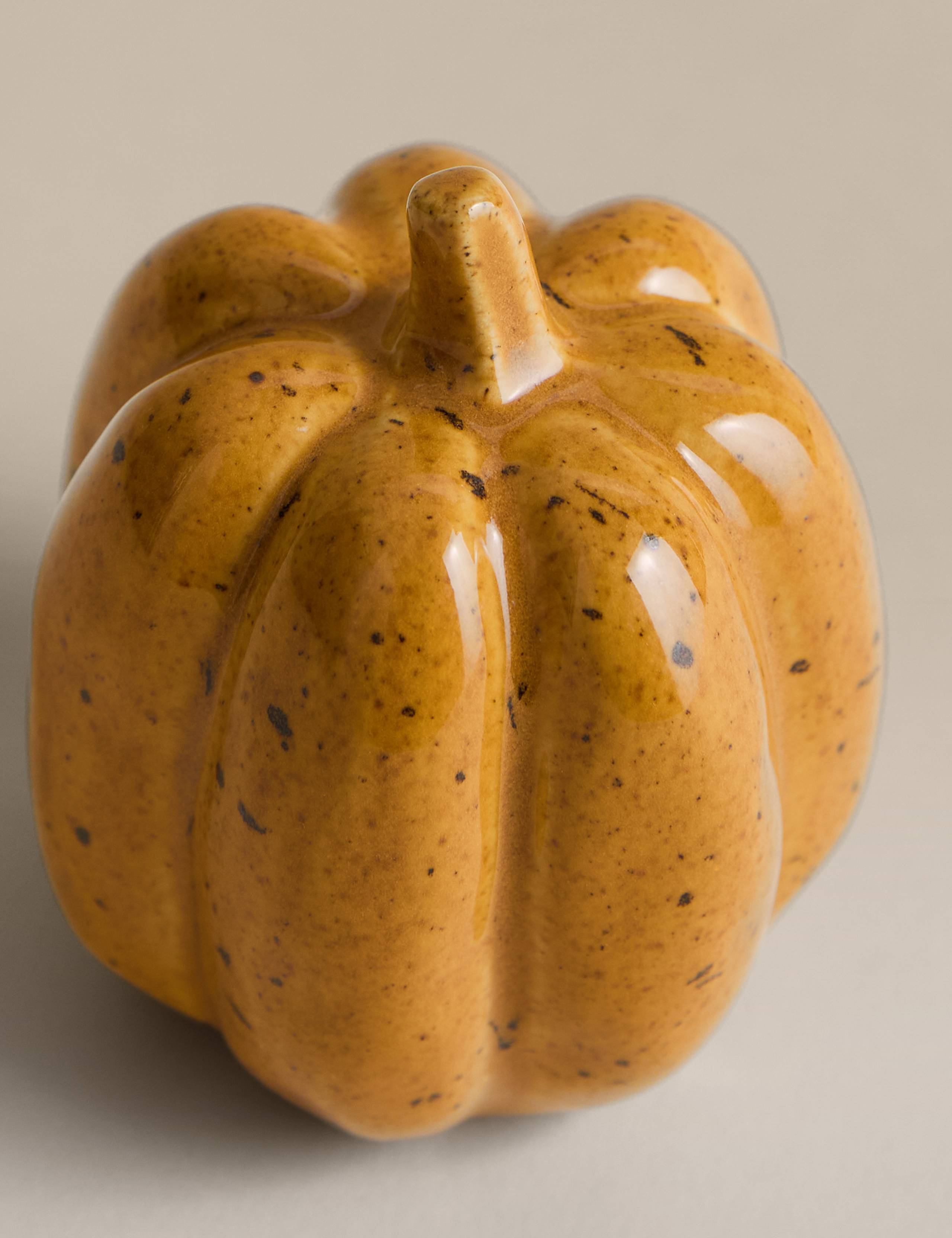 Small Ceramic Pumpkin Decoration 2 of 3