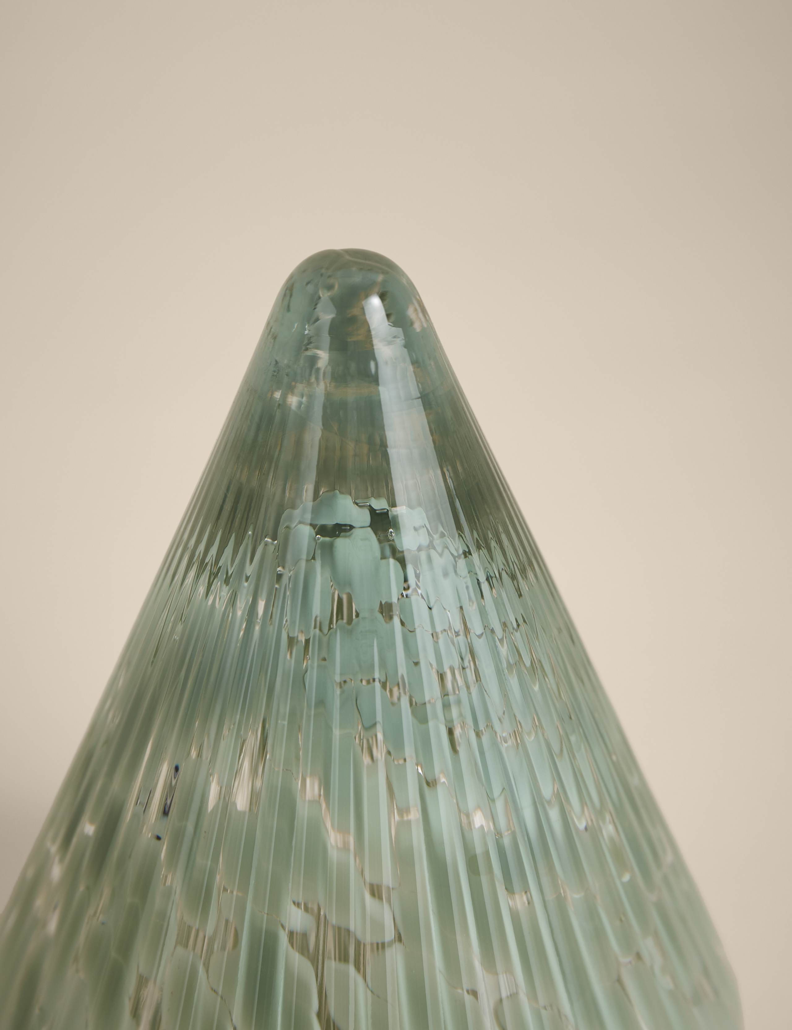 Confetti Glass Christmas Tree Room Decoration 2 of 3