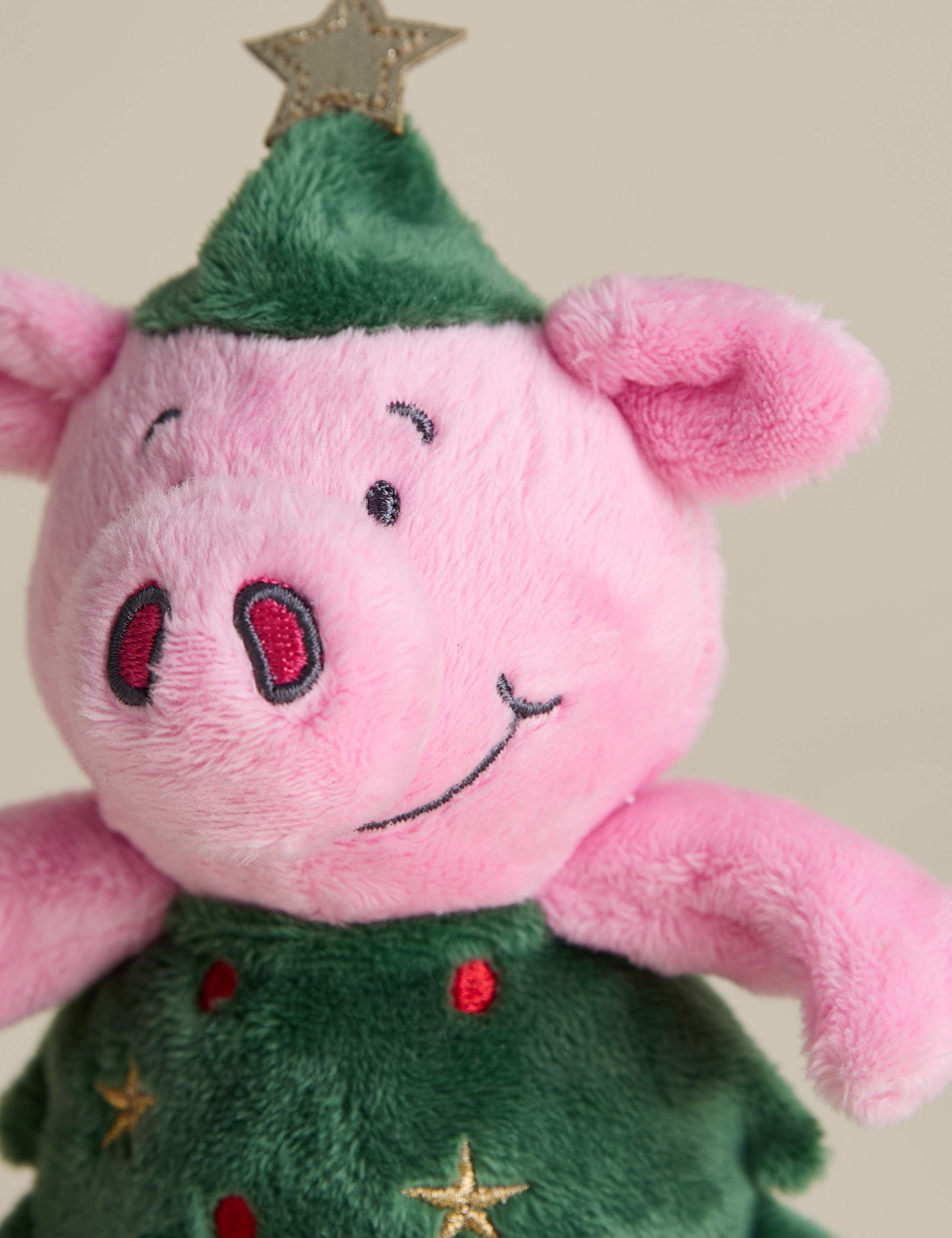 Plush Percy Pig™ Tree Topper 3 of 3