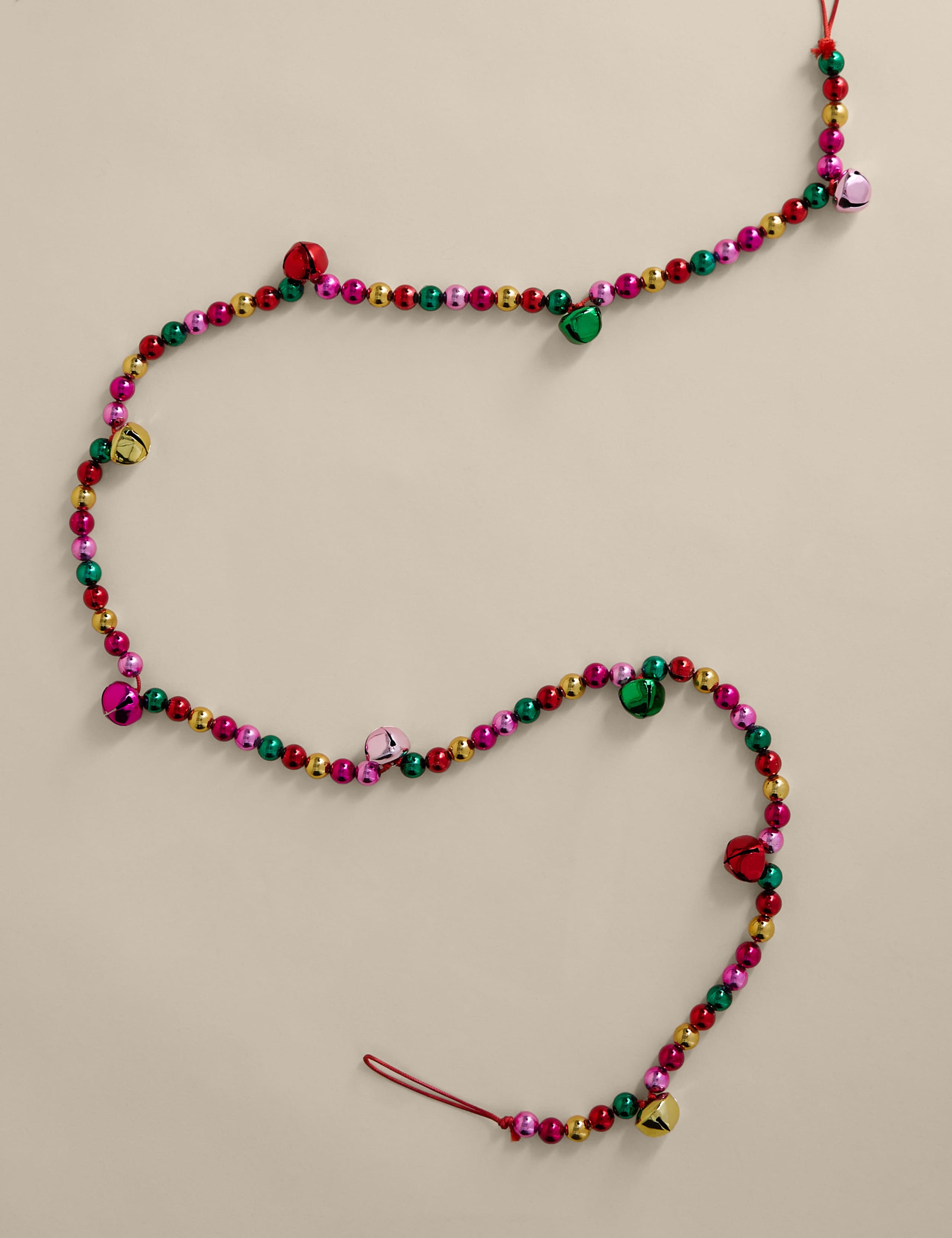 Multicoloured Bell Tree Garland 1 of 3