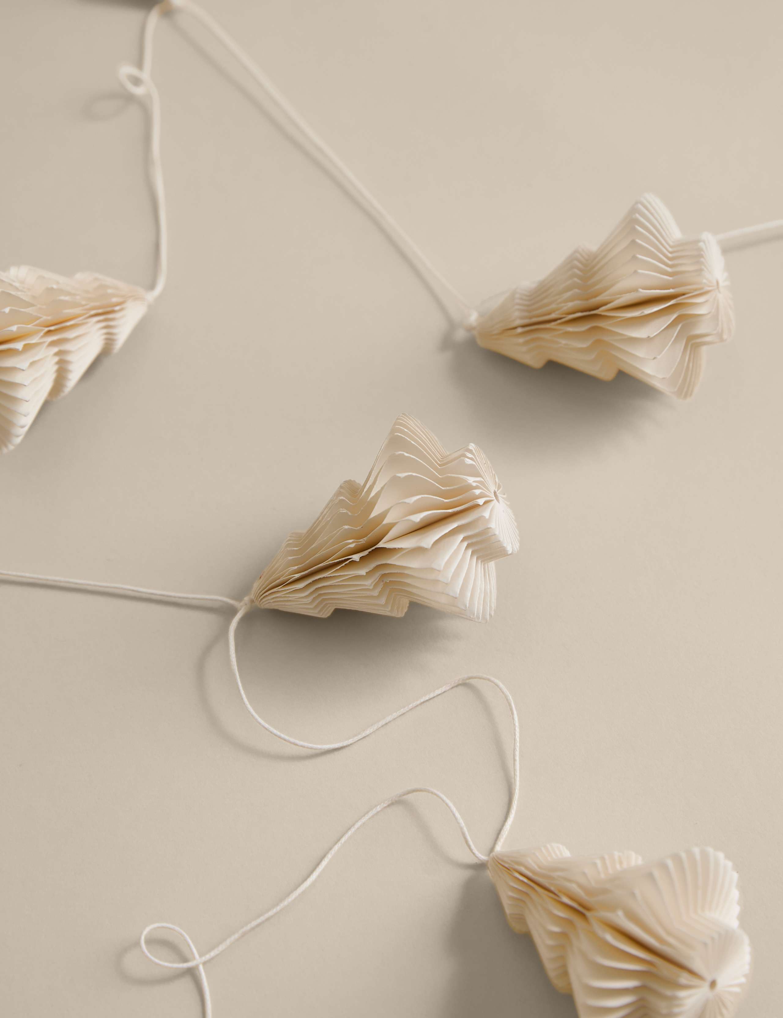 Paper Christmas Tree Garland 2 of 3