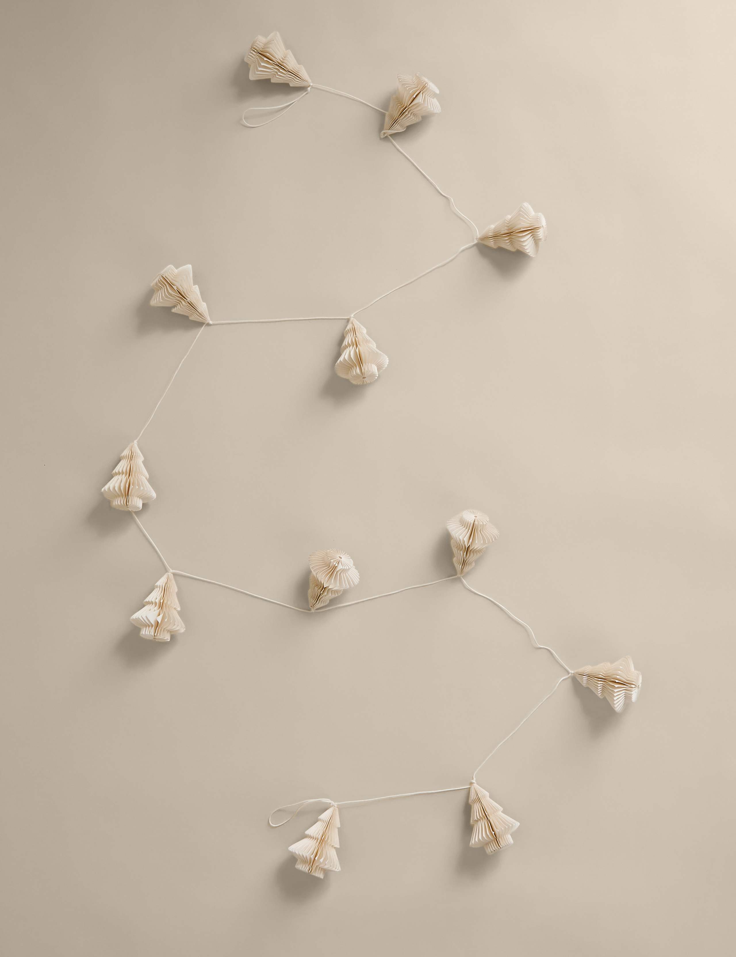 Paper Christmas Tree Garland 1 of 3