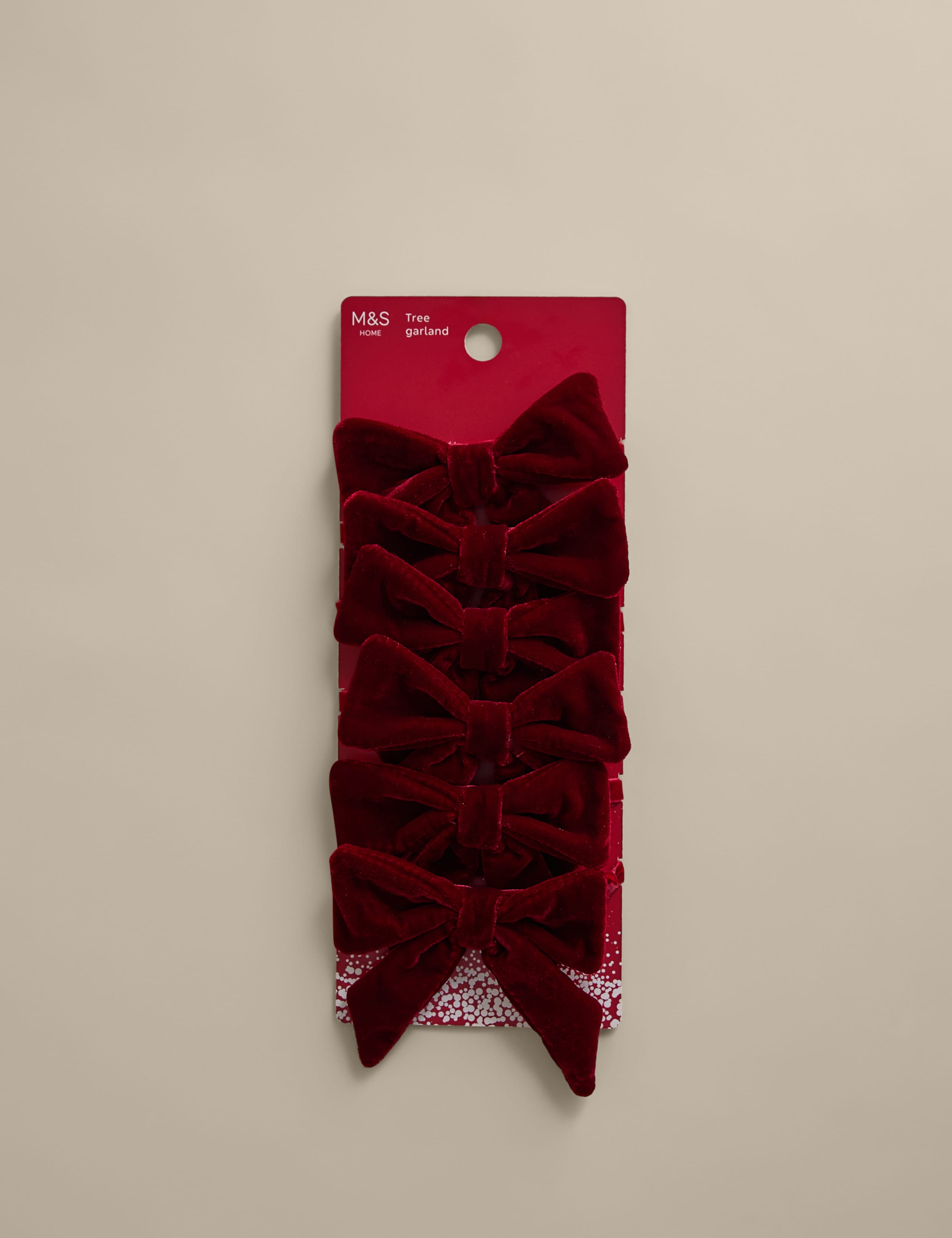 Velvet Bow Garland 3 of 3