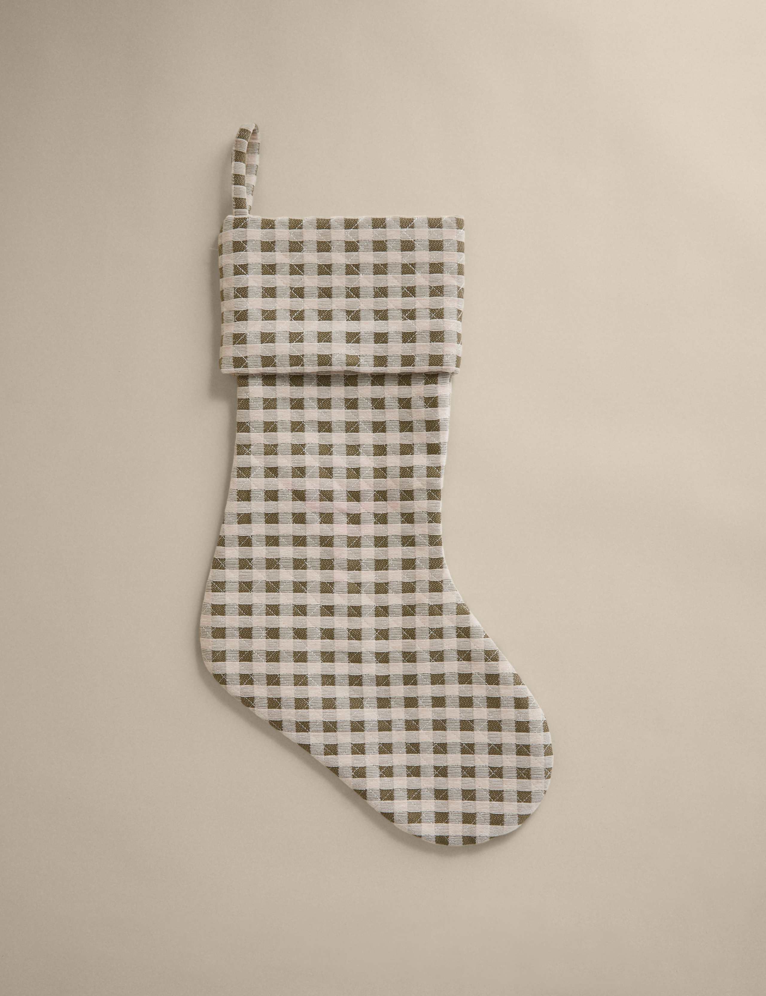 Gingham Stocking 2 of 3