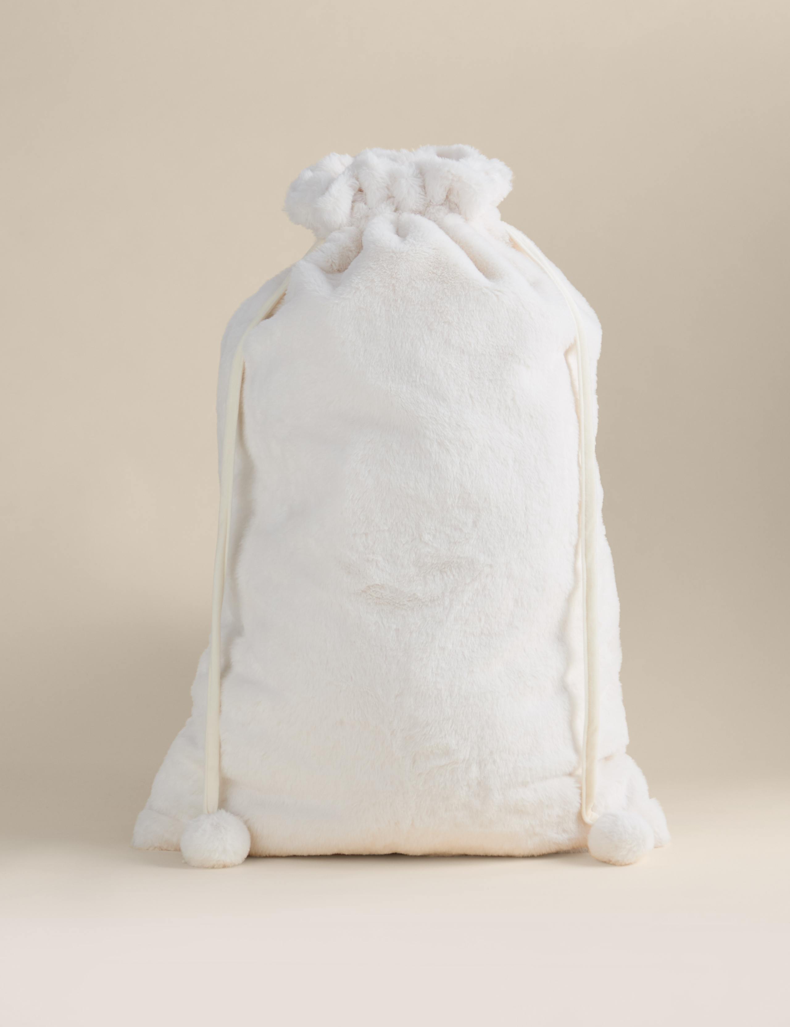 Faux Fur Christmas Sack 2 of 4