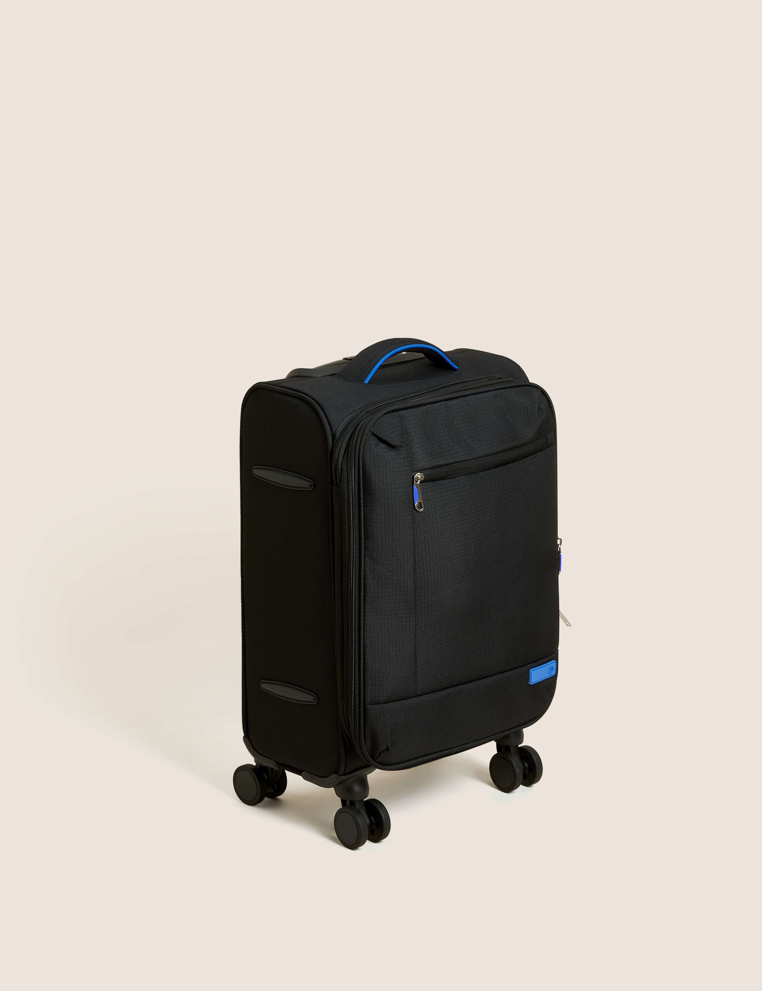 Seville 4 Wheel Soft Cabin Suitcase 1 of 6