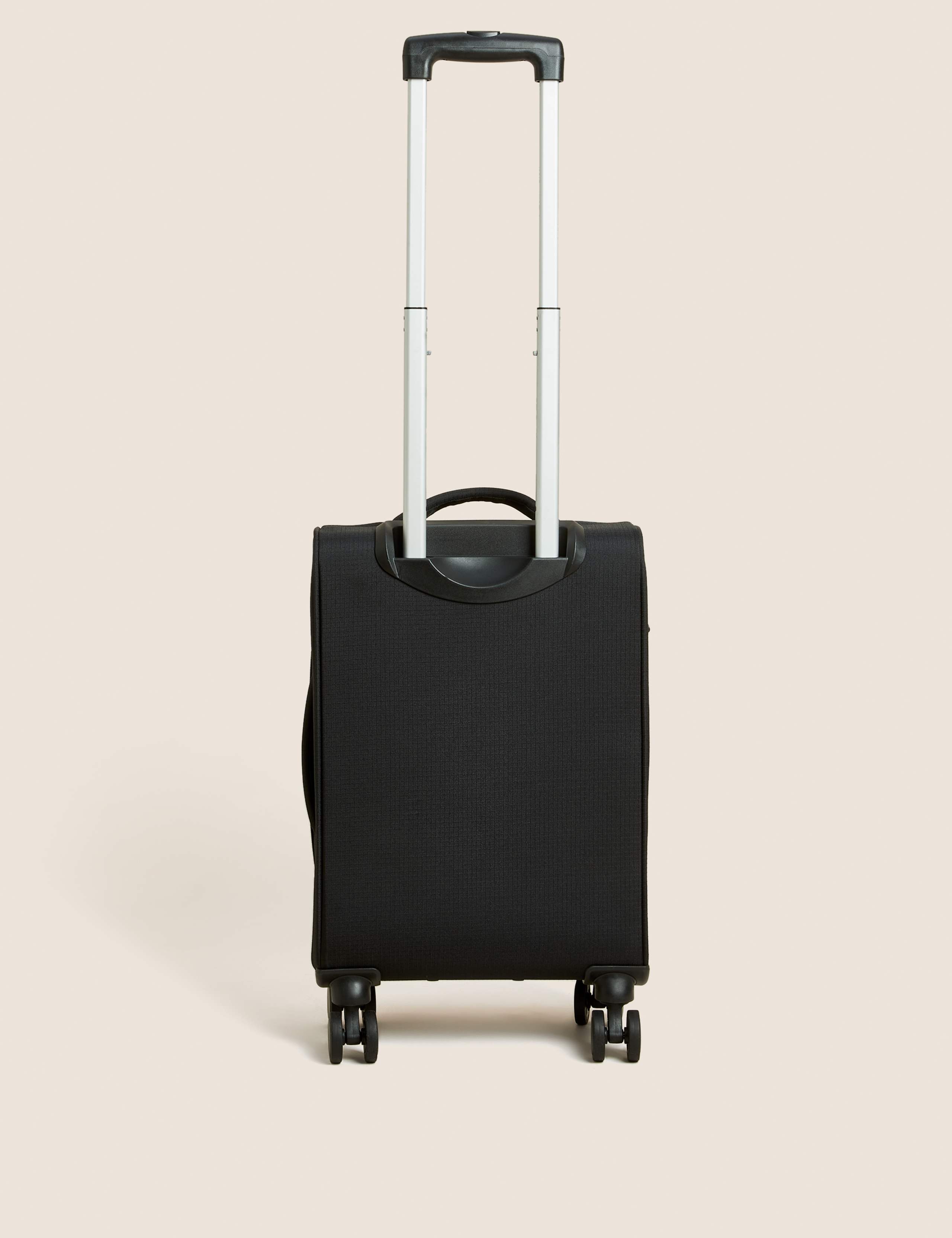 Seville 4 Wheel Soft Cabin Suitcase 2 of 6