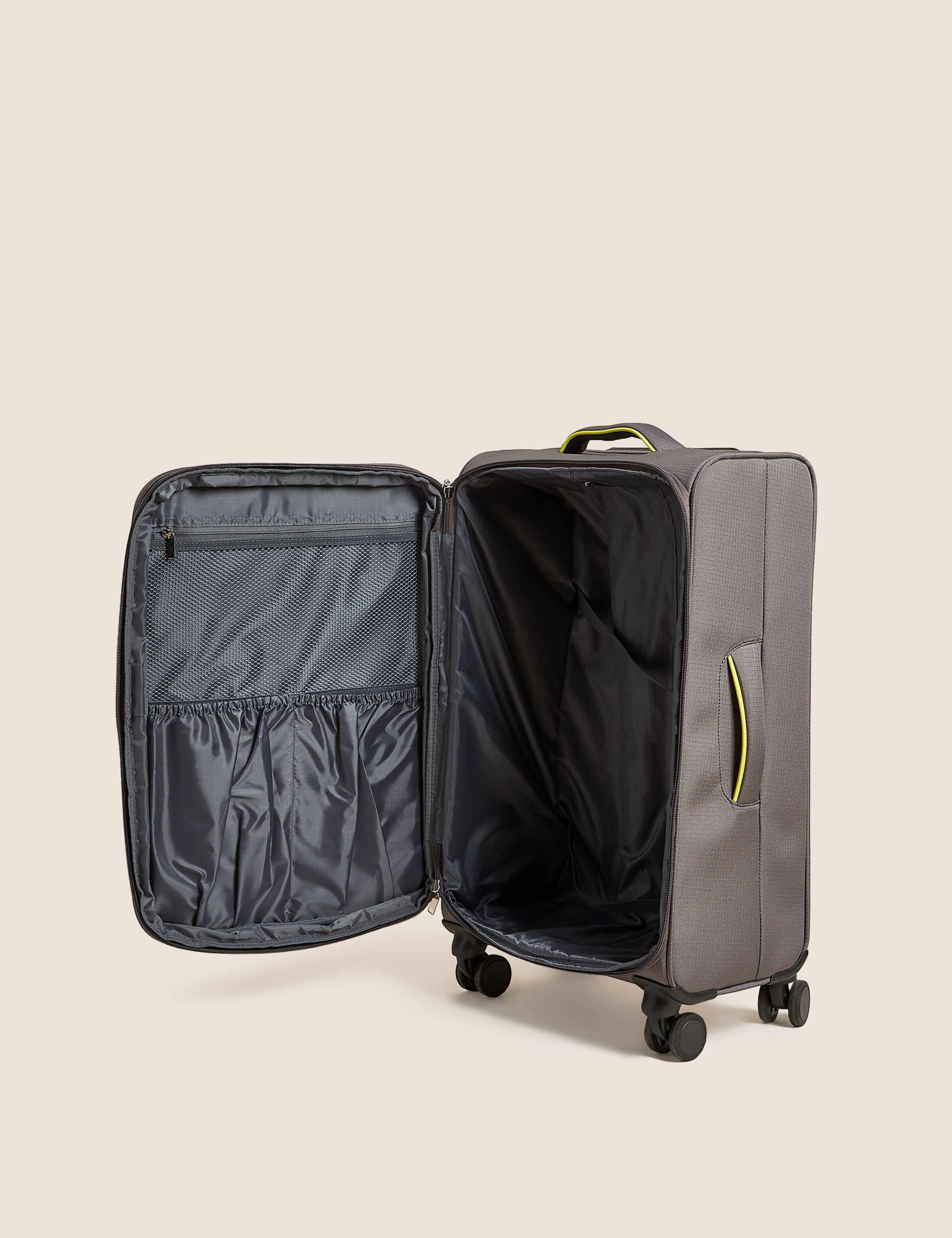 Seville 4 Wheel Soft Medium Suitcase 6 of 7