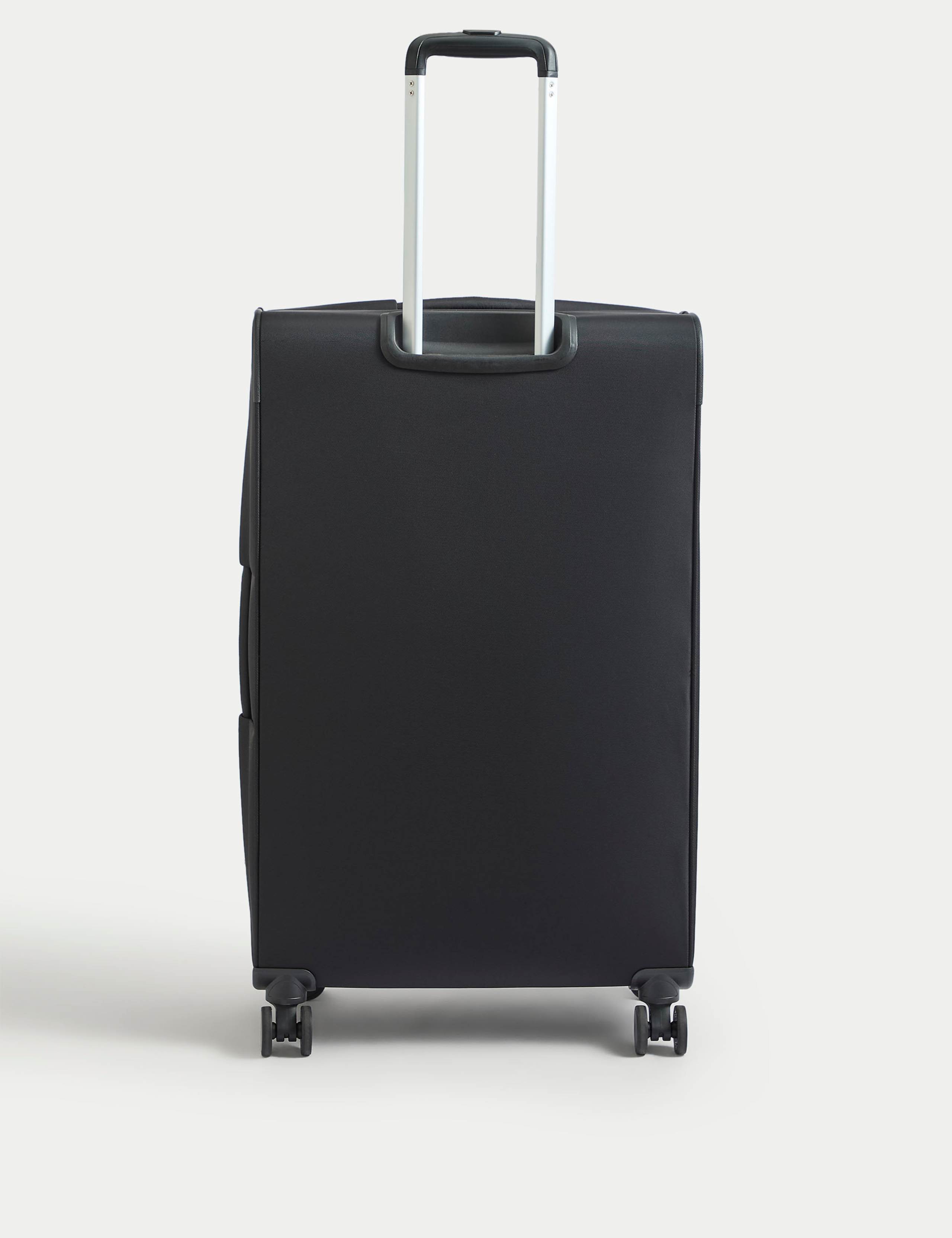 Set of 3 Montreal 4 Wheel Soft Suitcases 2 of 6