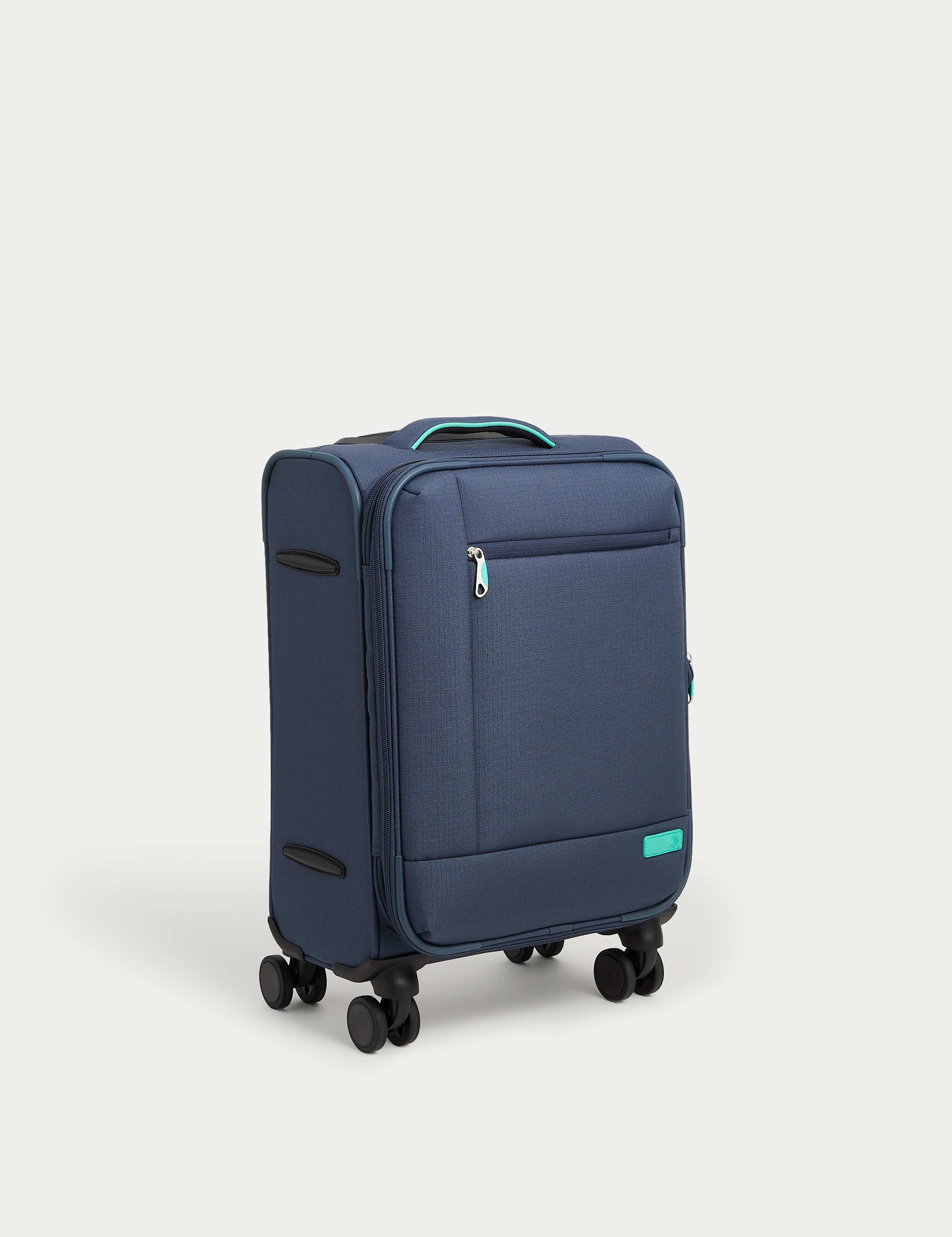Seville 4 Wheel Soft Cabin Suitcase 1 of 5