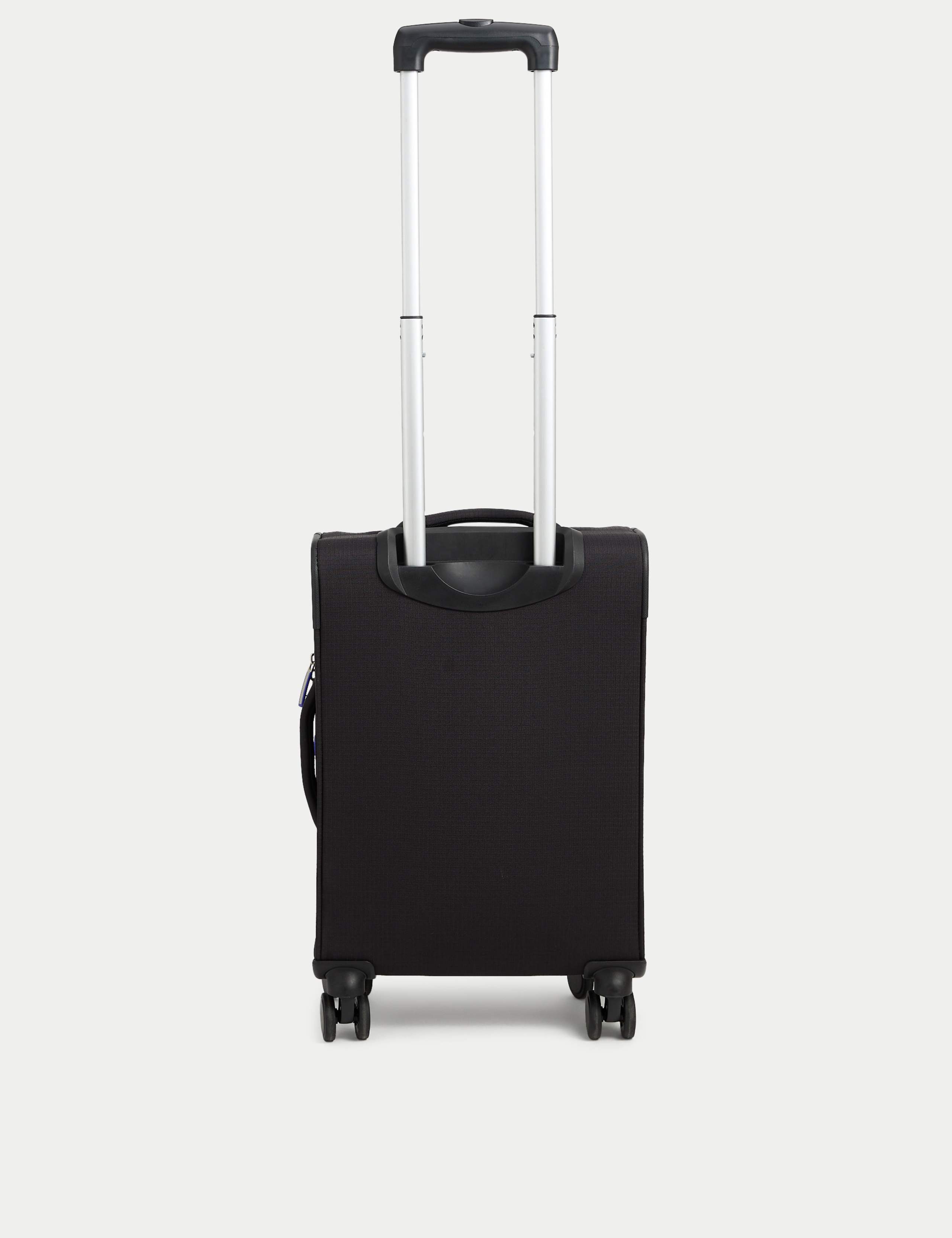 Seville 4 Wheel Soft Cabin Suitcase 2 of 5