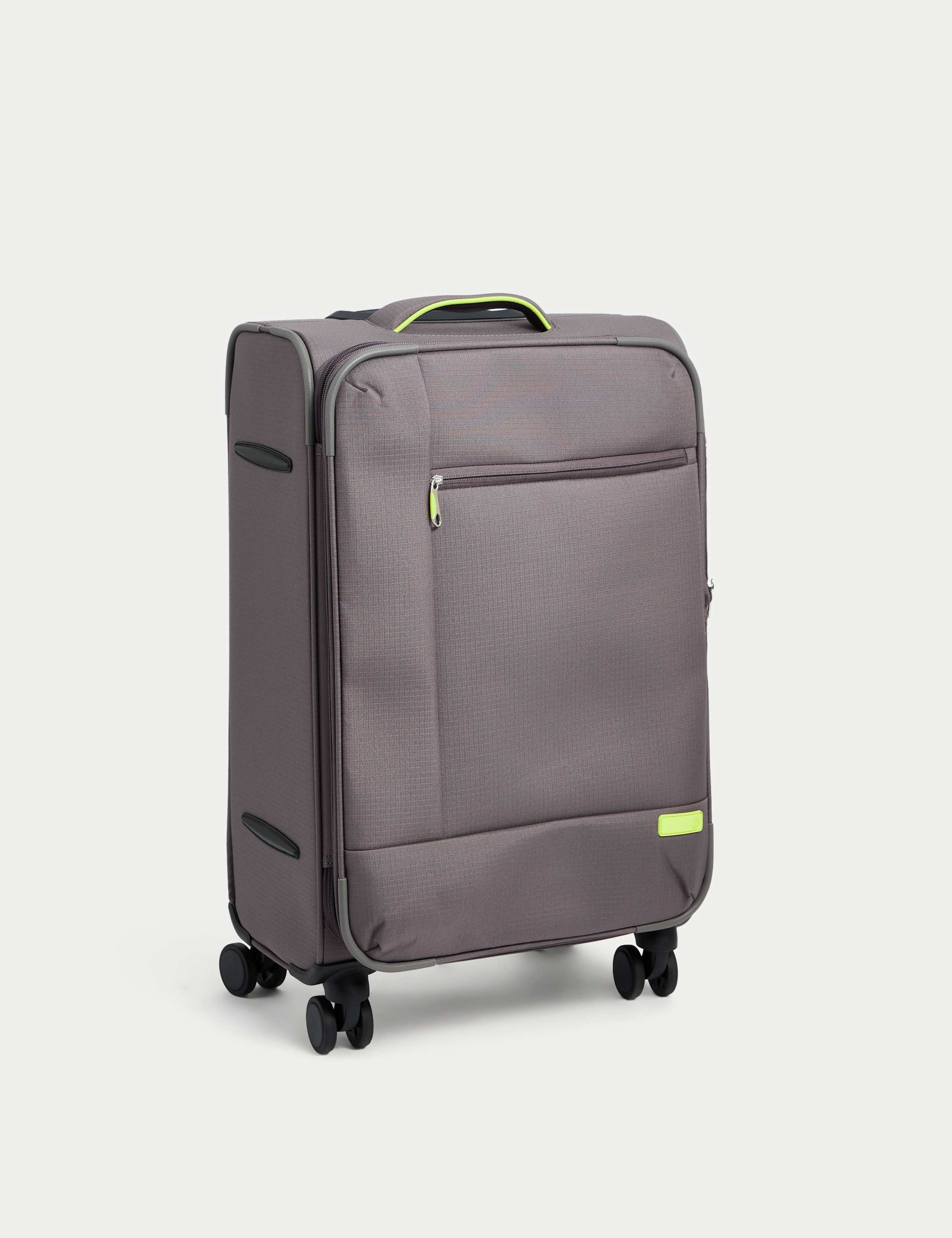 Seville 4 Wheel Soft Medium Suitcase 1 of 6