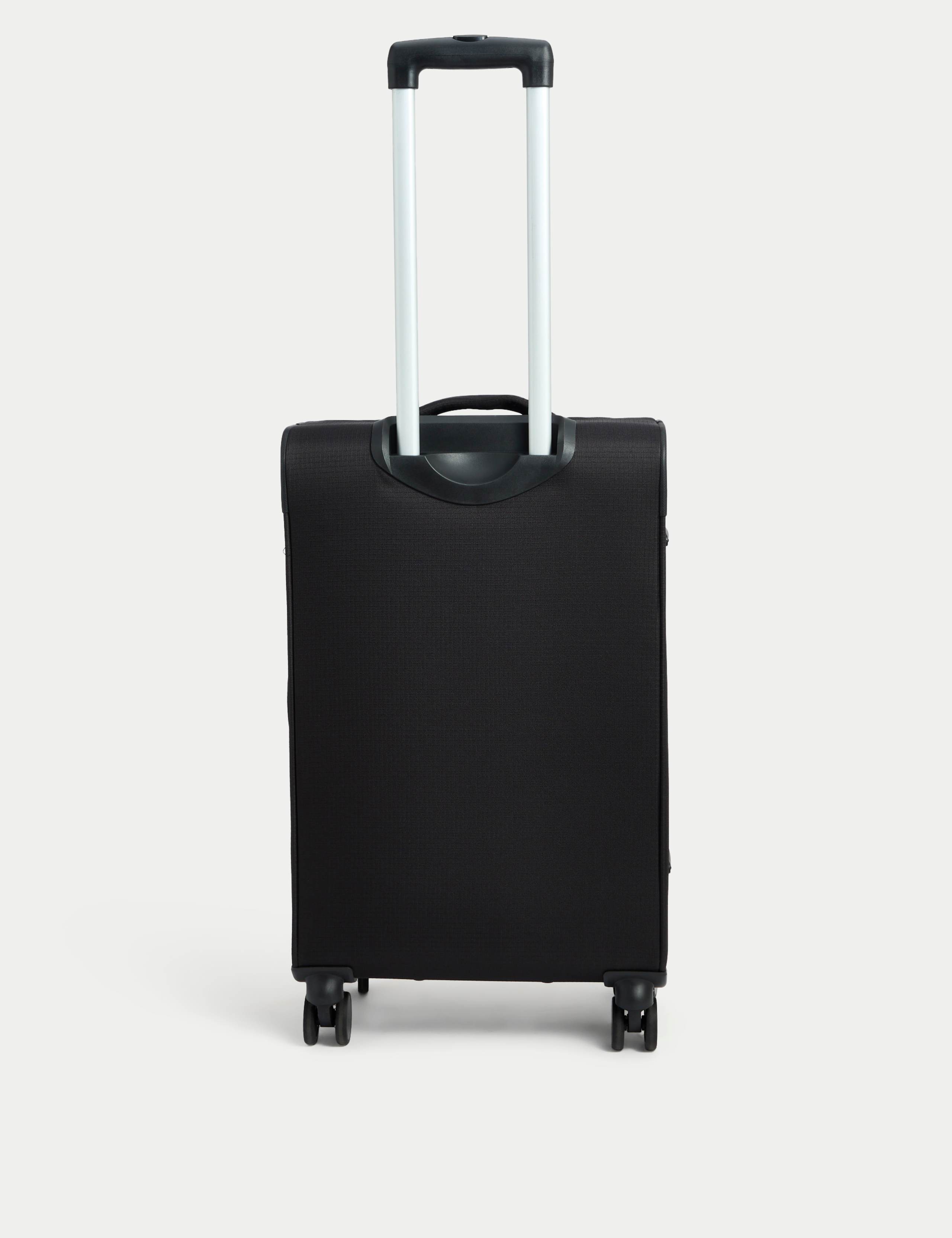 Seville 4 Wheel Soft Medium Suitcase 2 of 6