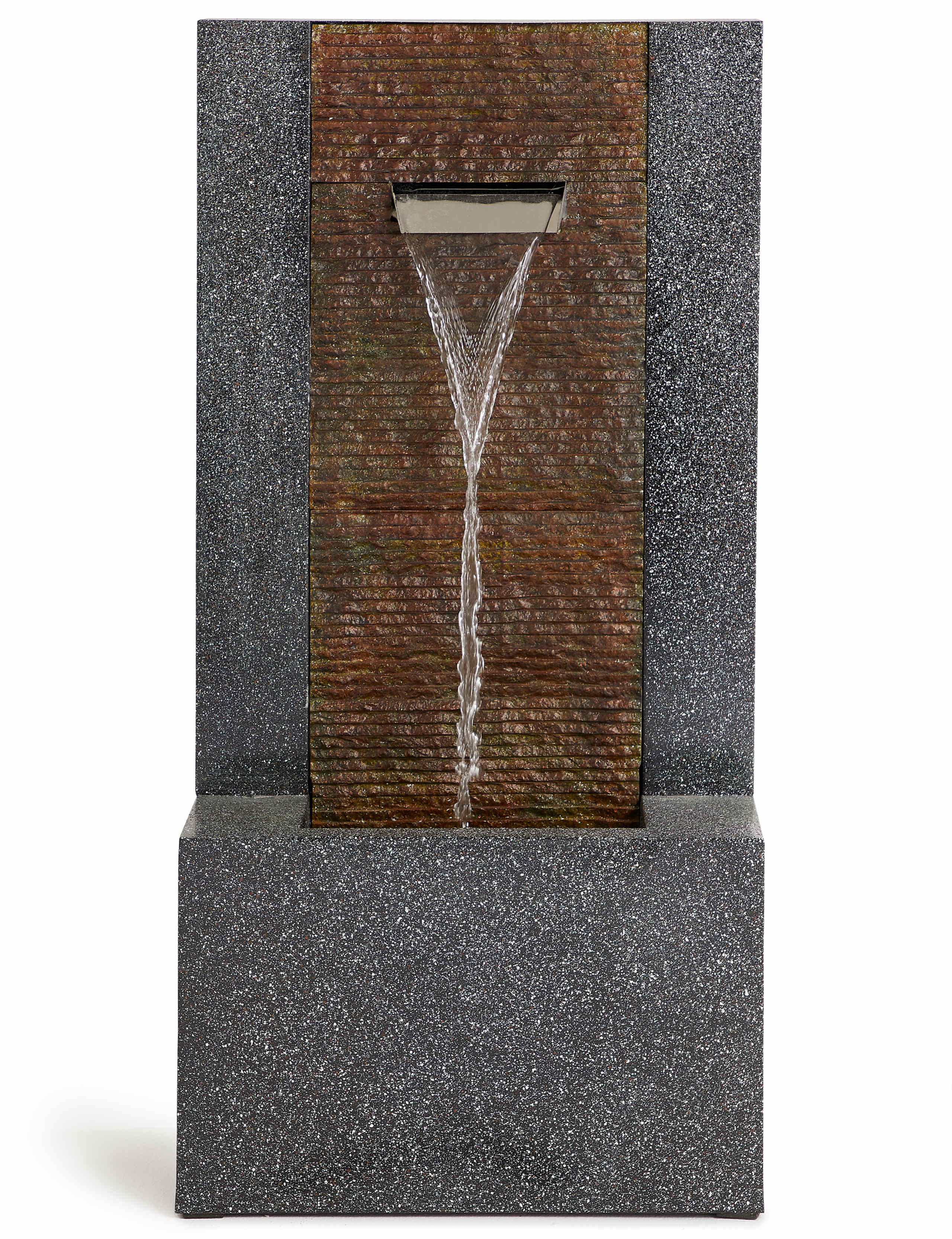 Natural Single Spout Lit Water Feature 1 of 6