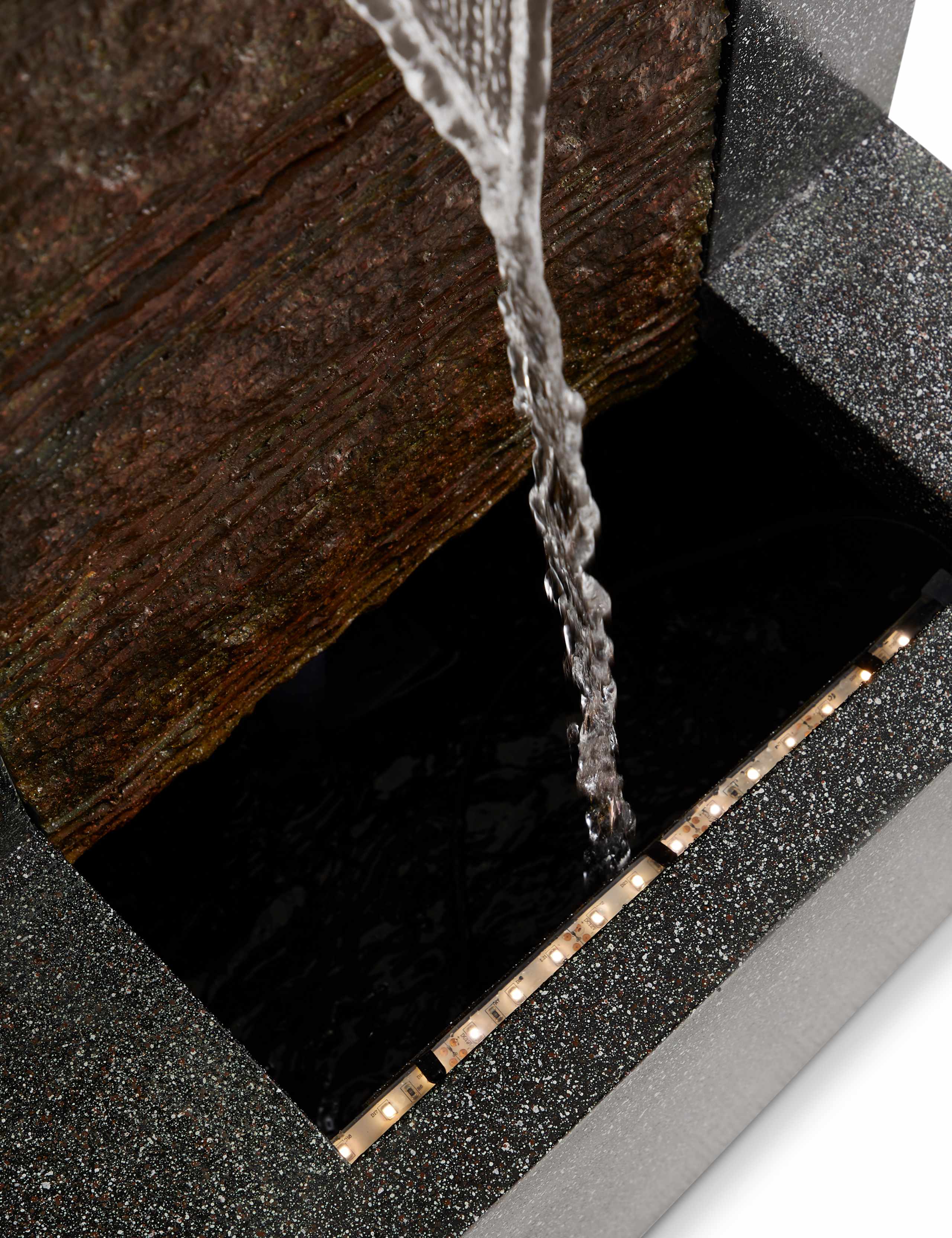 Natural Single Spout Lit Water Feature 6 of 6