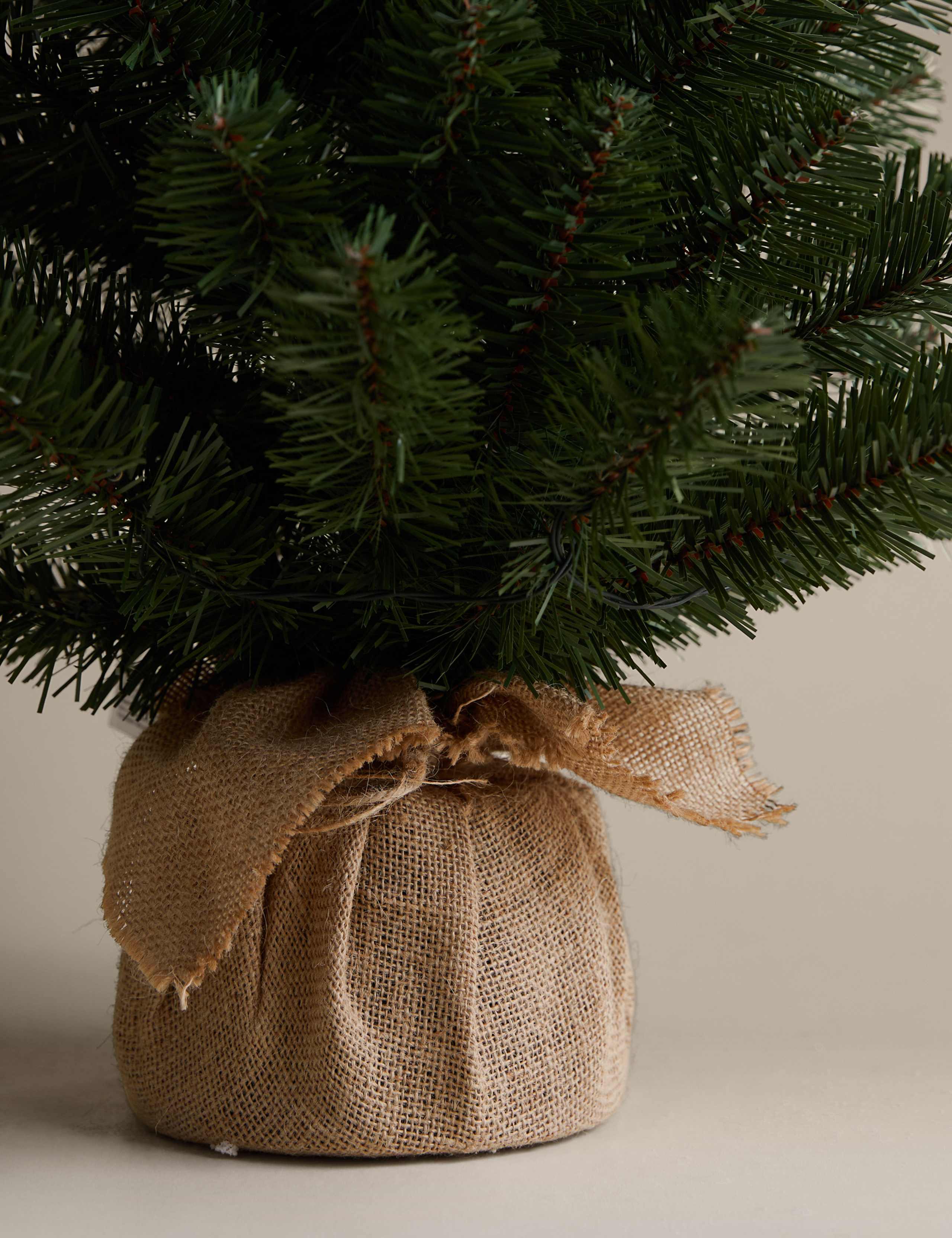 3ft Pre-Lit Spruce Christmas Tree 4 of 4