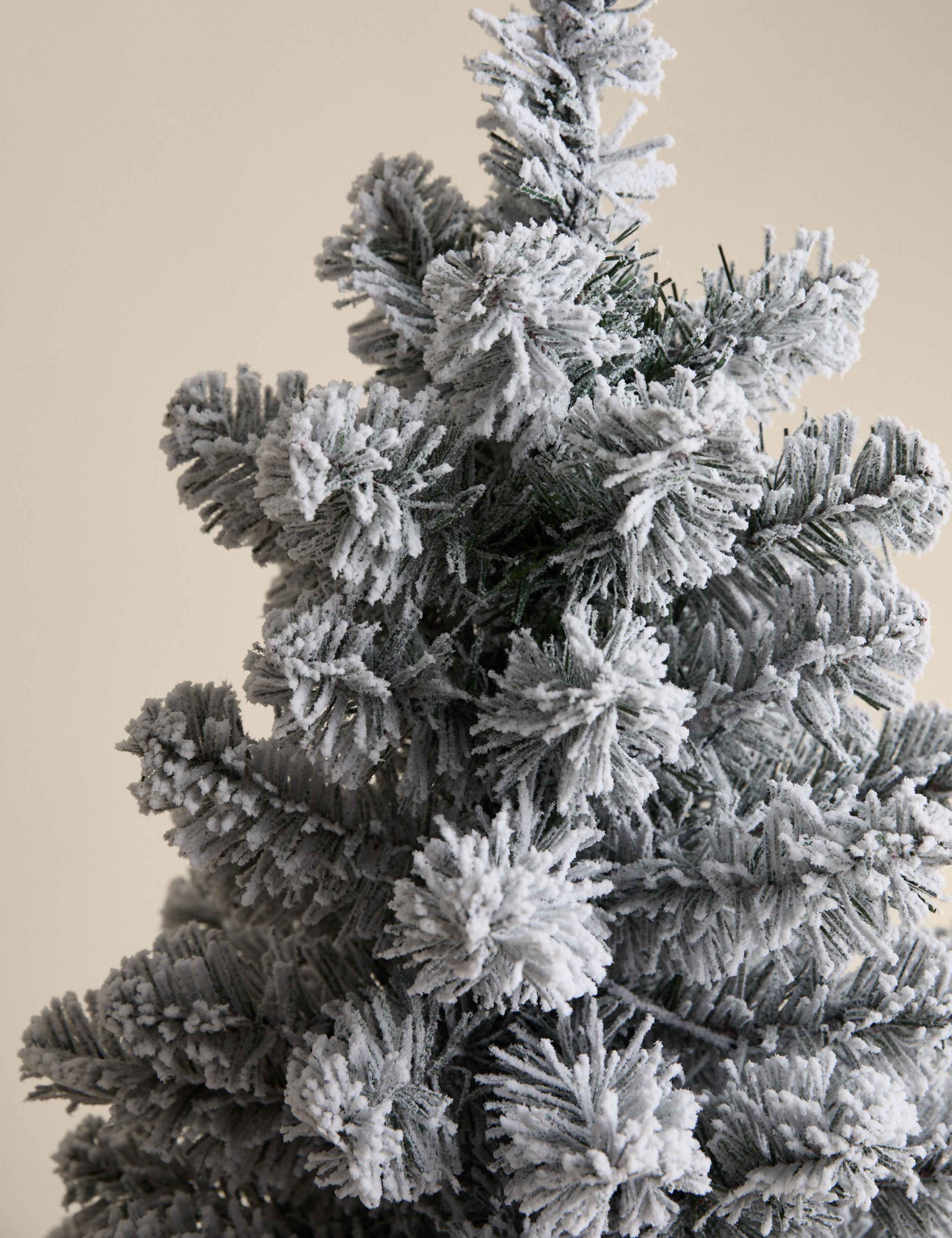 3ft Pre-LIt Snowy Christmas Tree 3 of 4