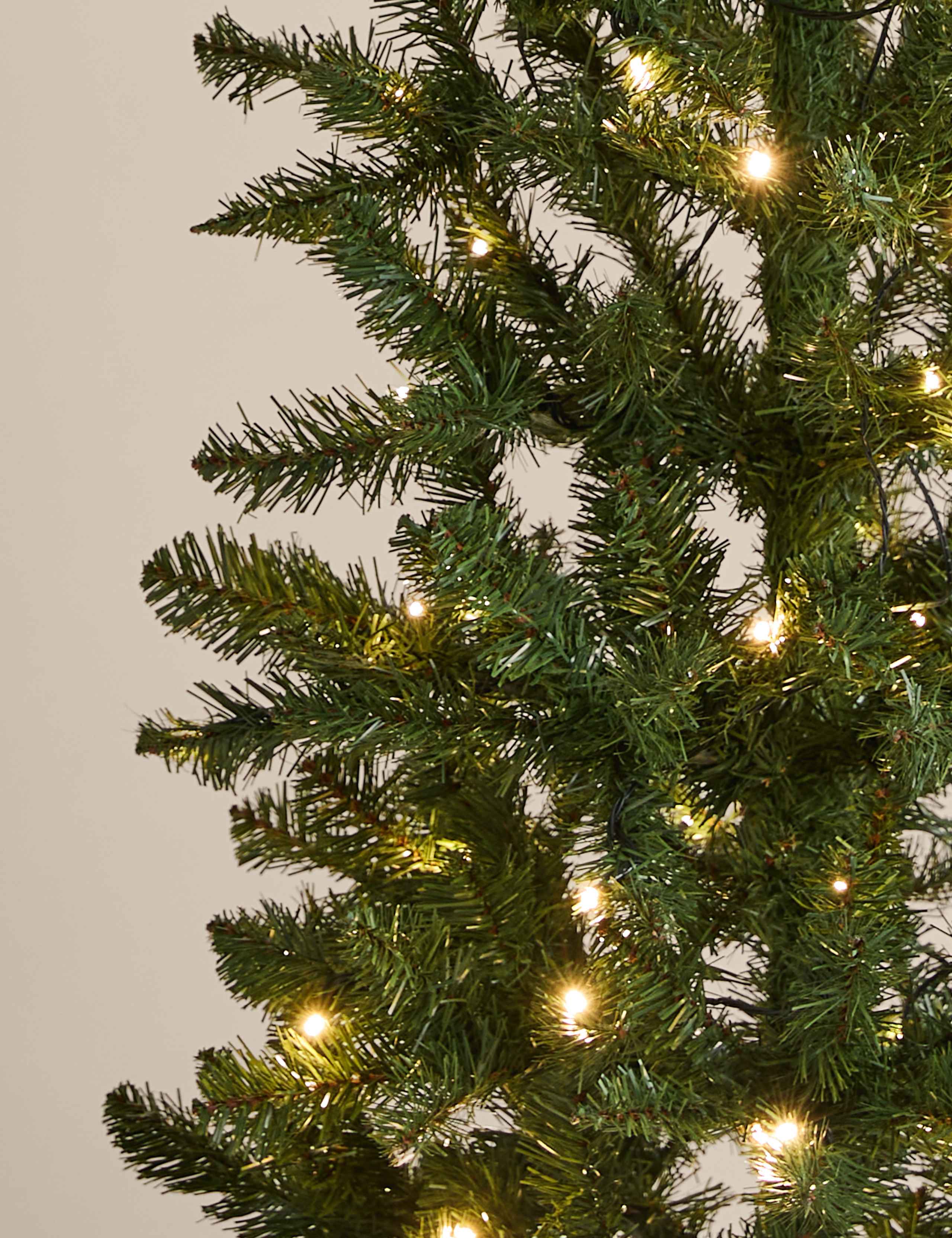 6ft Pre-Lit Slim Spruce Christmas Tree 4 of 5