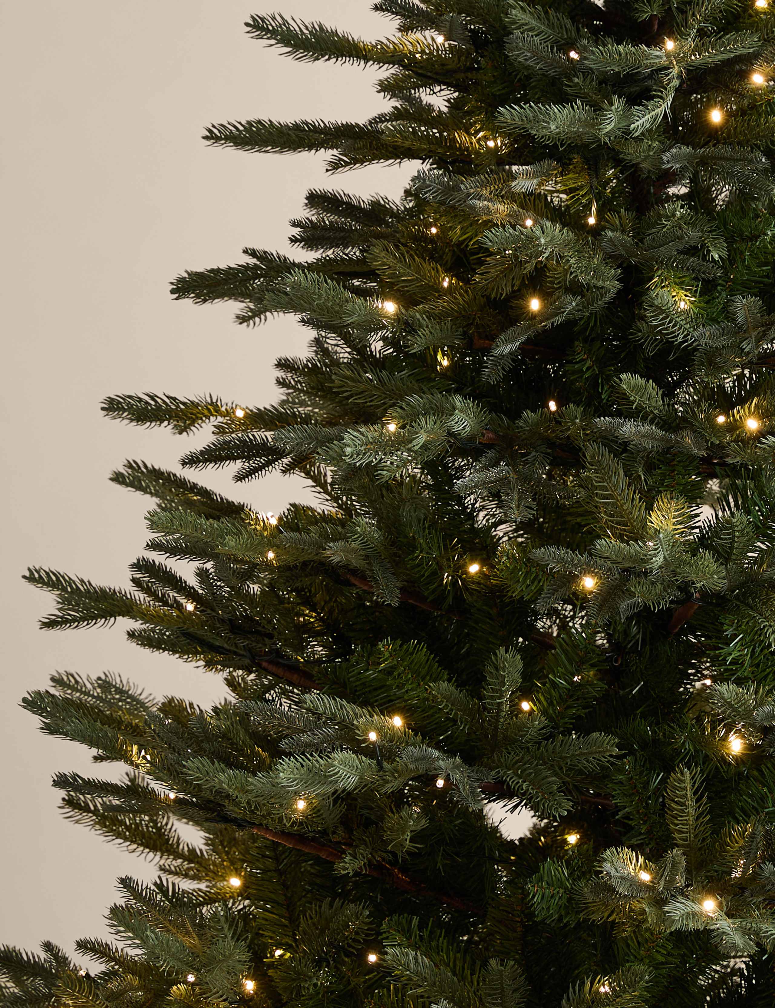 6ft Pre-Lit Grand Fir Rotating Christmas Tree 5 of 5