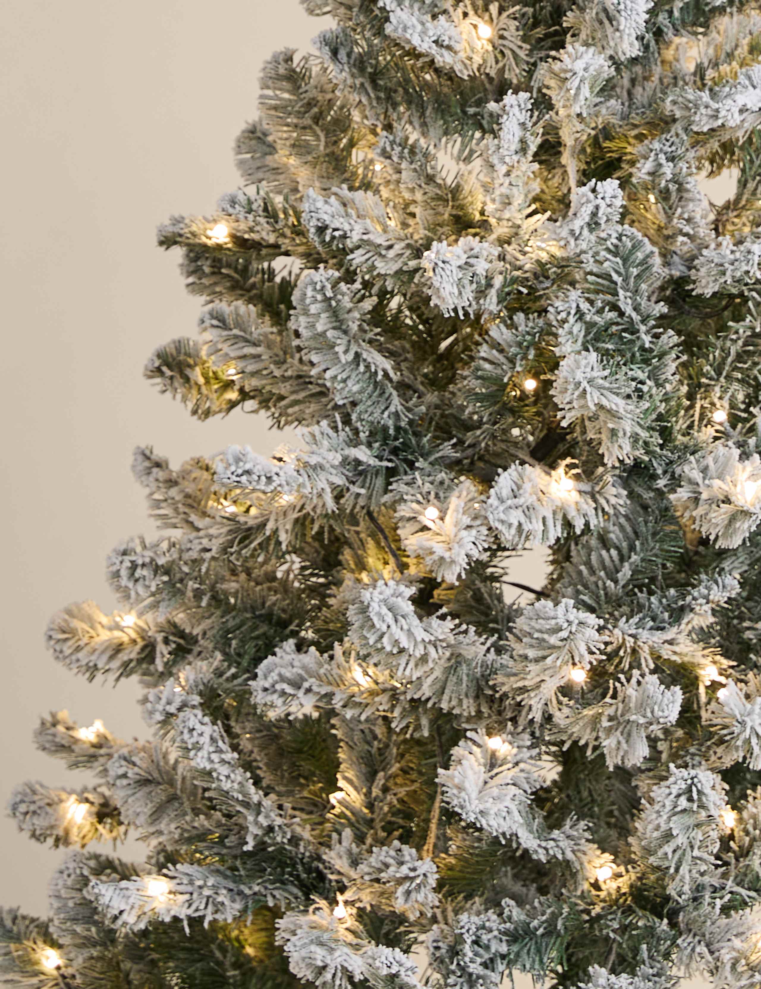 5ft Pre-Lit Snowy Christmas Tree 4 of 5