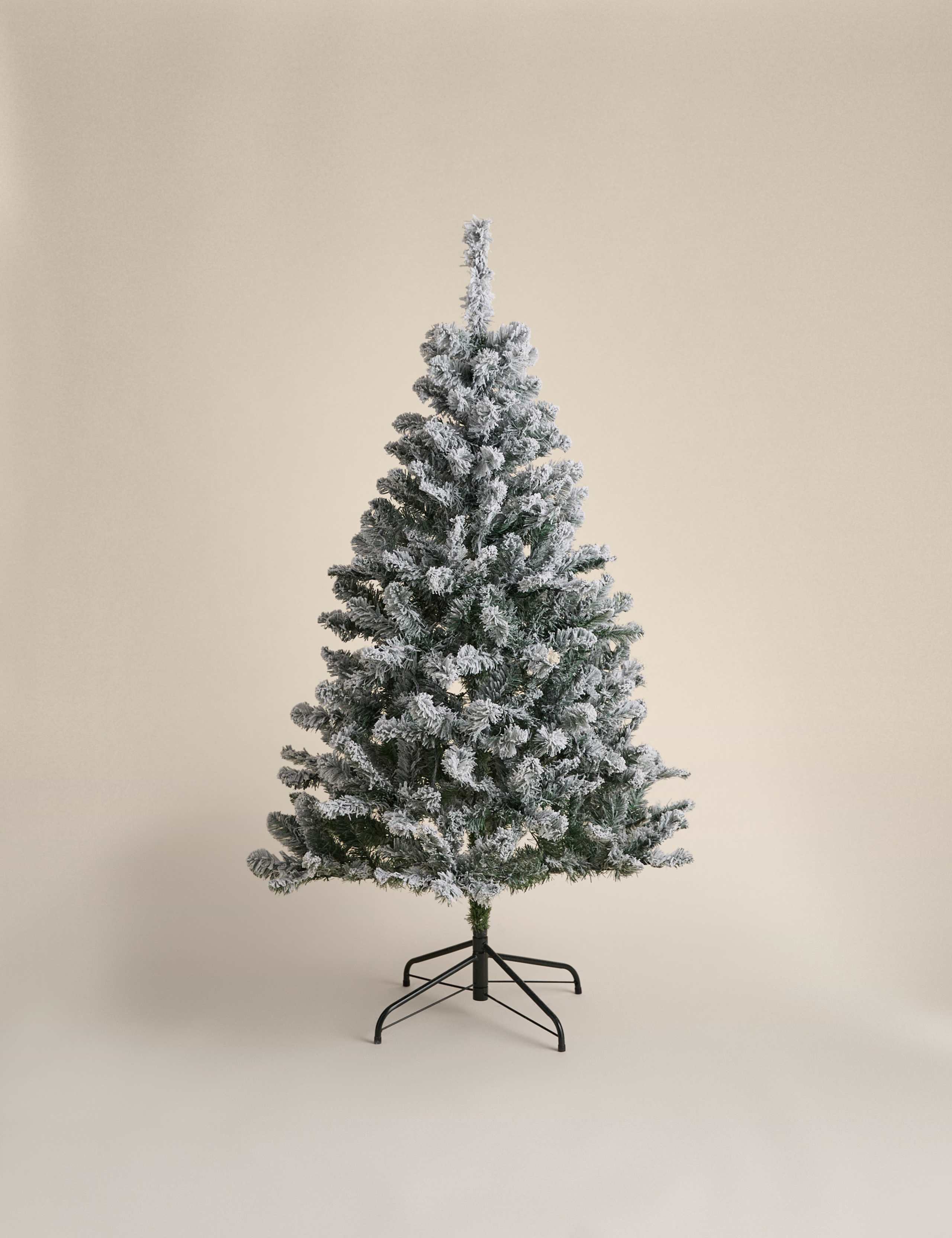 5ft Pre-Lit Snowy Christmas Tree 5 of 5
