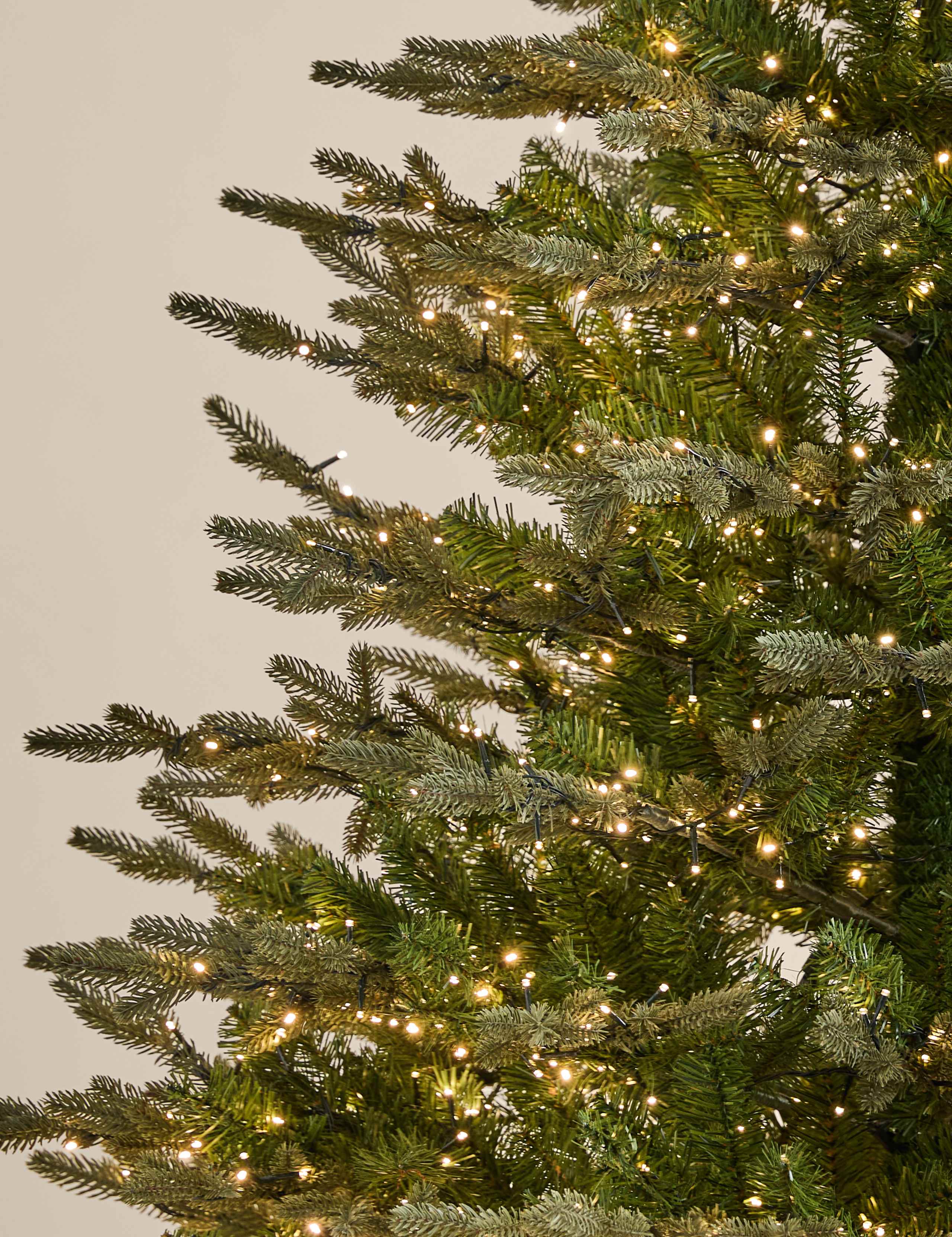 7ft Pre-lit Grand Fir Christmas Tree 4 of 7