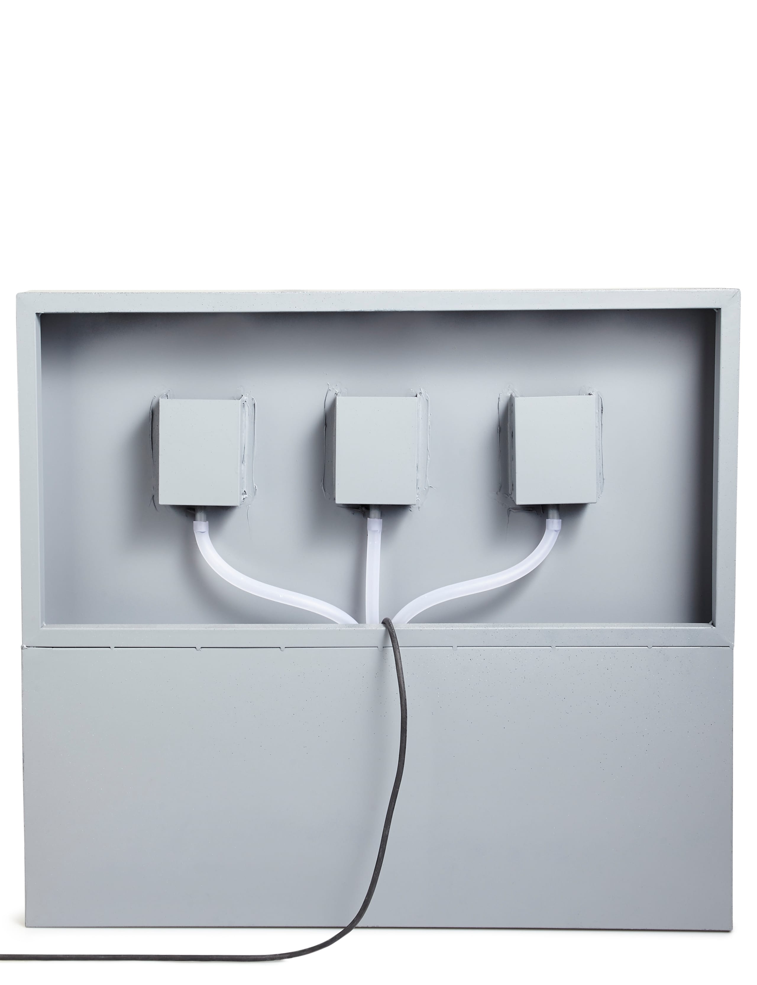 Weathered Triple Spout Lit Water Feature 6 of 6