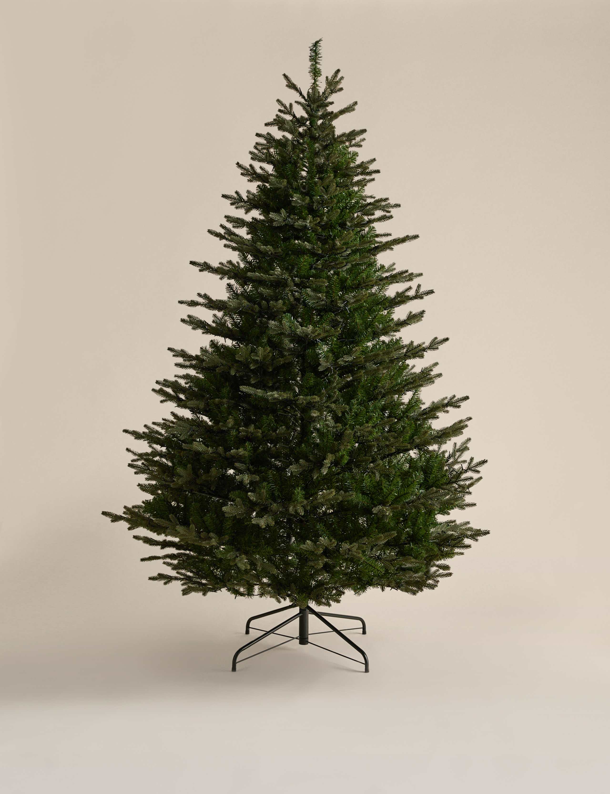 8ft Pre-lit Grand Fir Christmas Tree 5 of 6