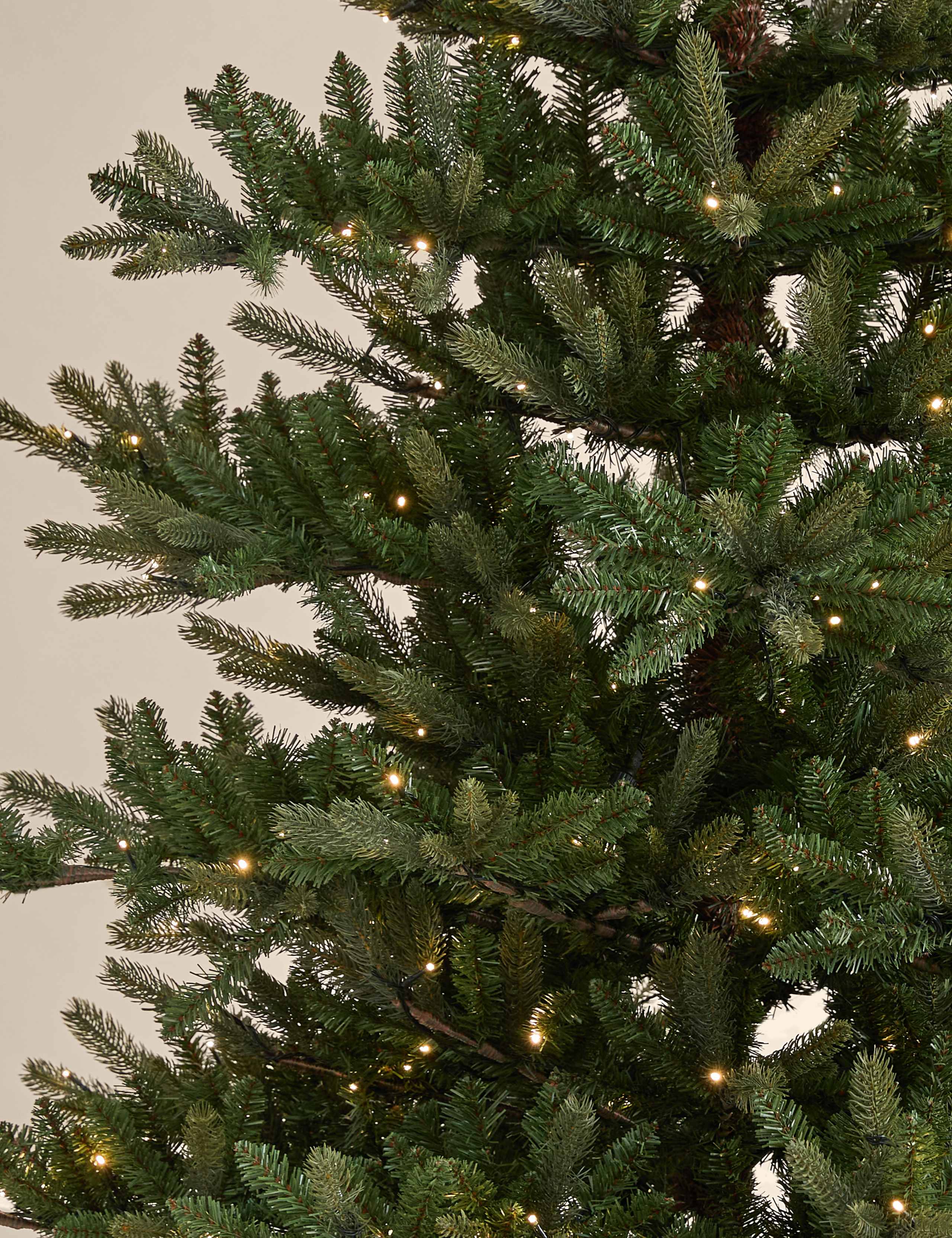 8ft Pre-Lit Noble Christmas Tree 4 of 5