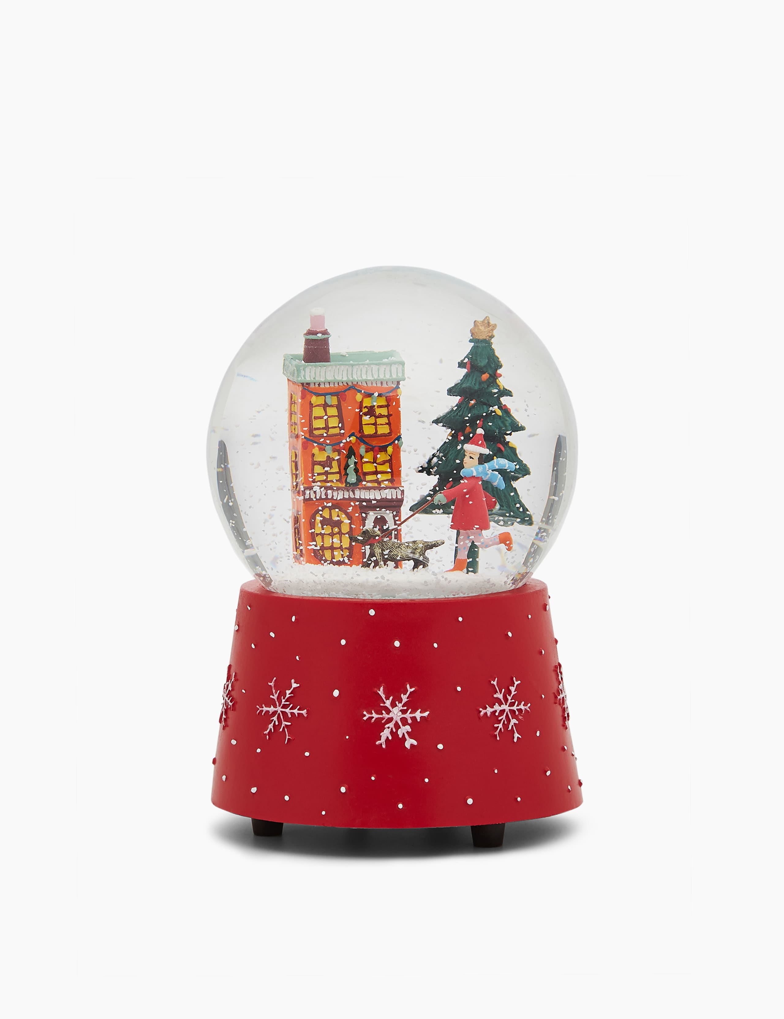 Christmas Scene Musical Snow Globe 1 of 1