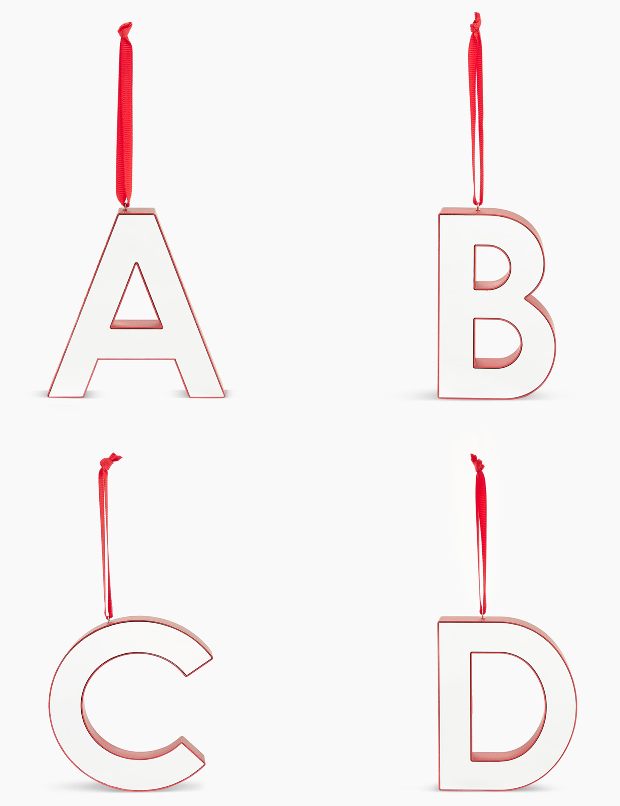 Mirror Alphabet Light Up Tree Decoration 1 of 3