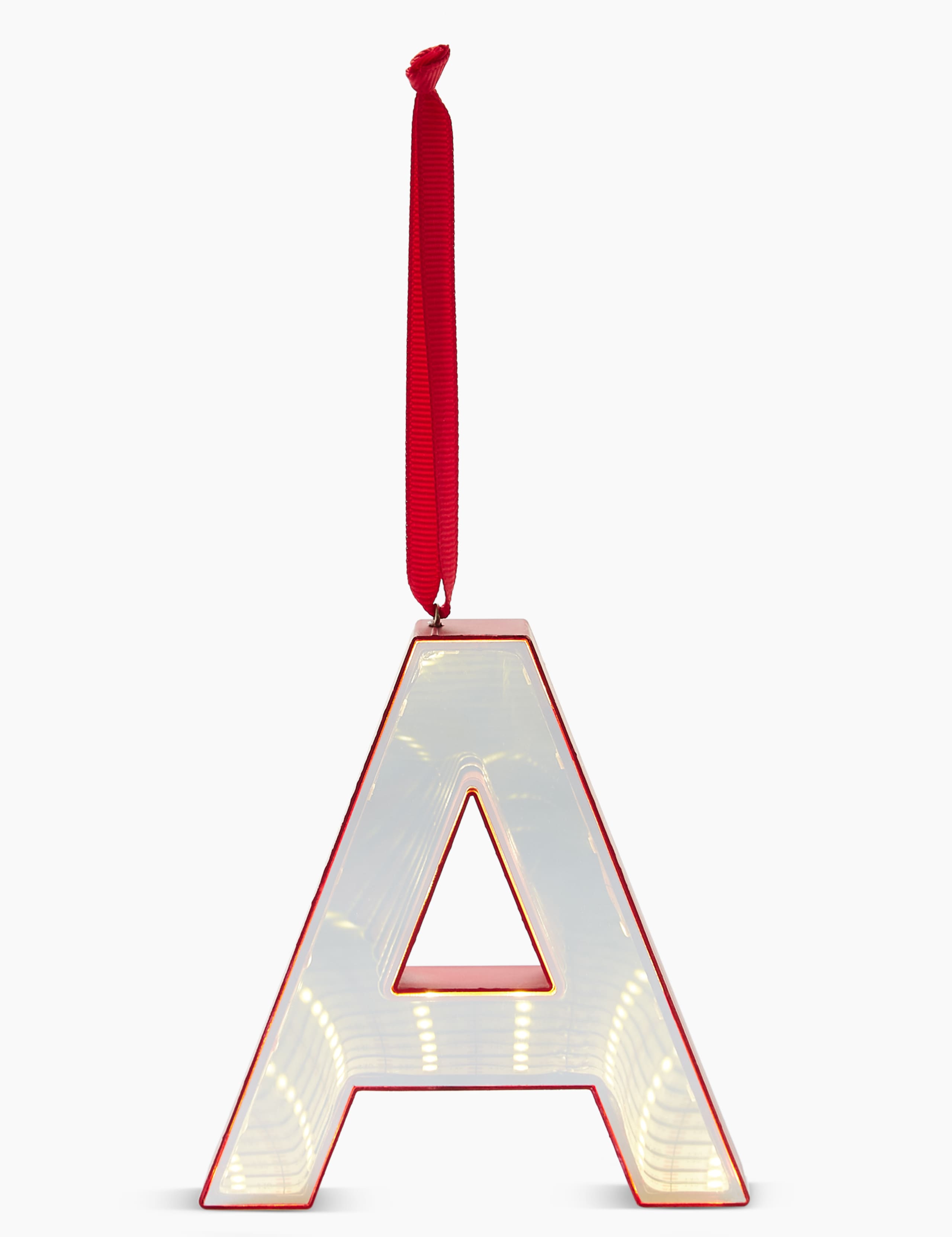 Mirror Alphabet Light Up Tree Decoration 3 of 3
