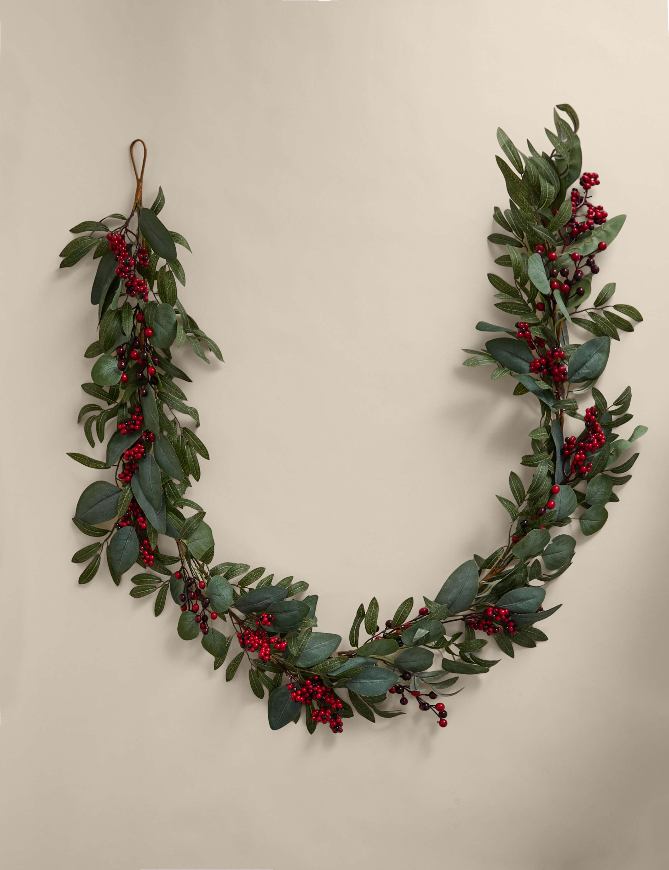 6ft Berry Garland 2 of 3