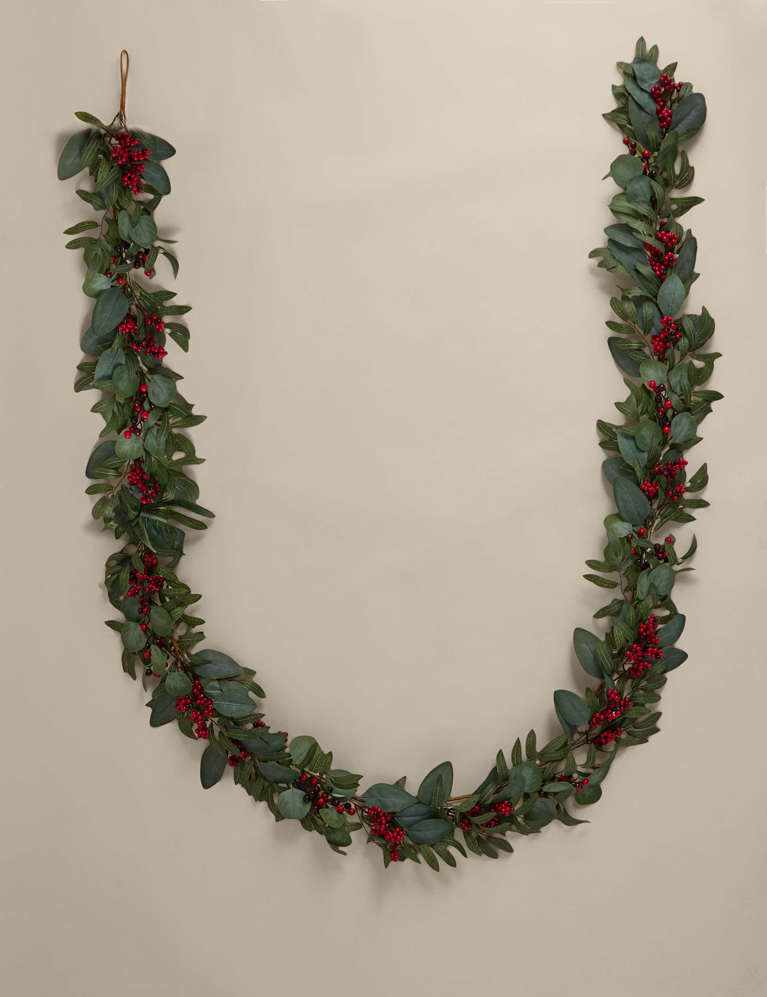 10ft Berry Garland 2 of 3