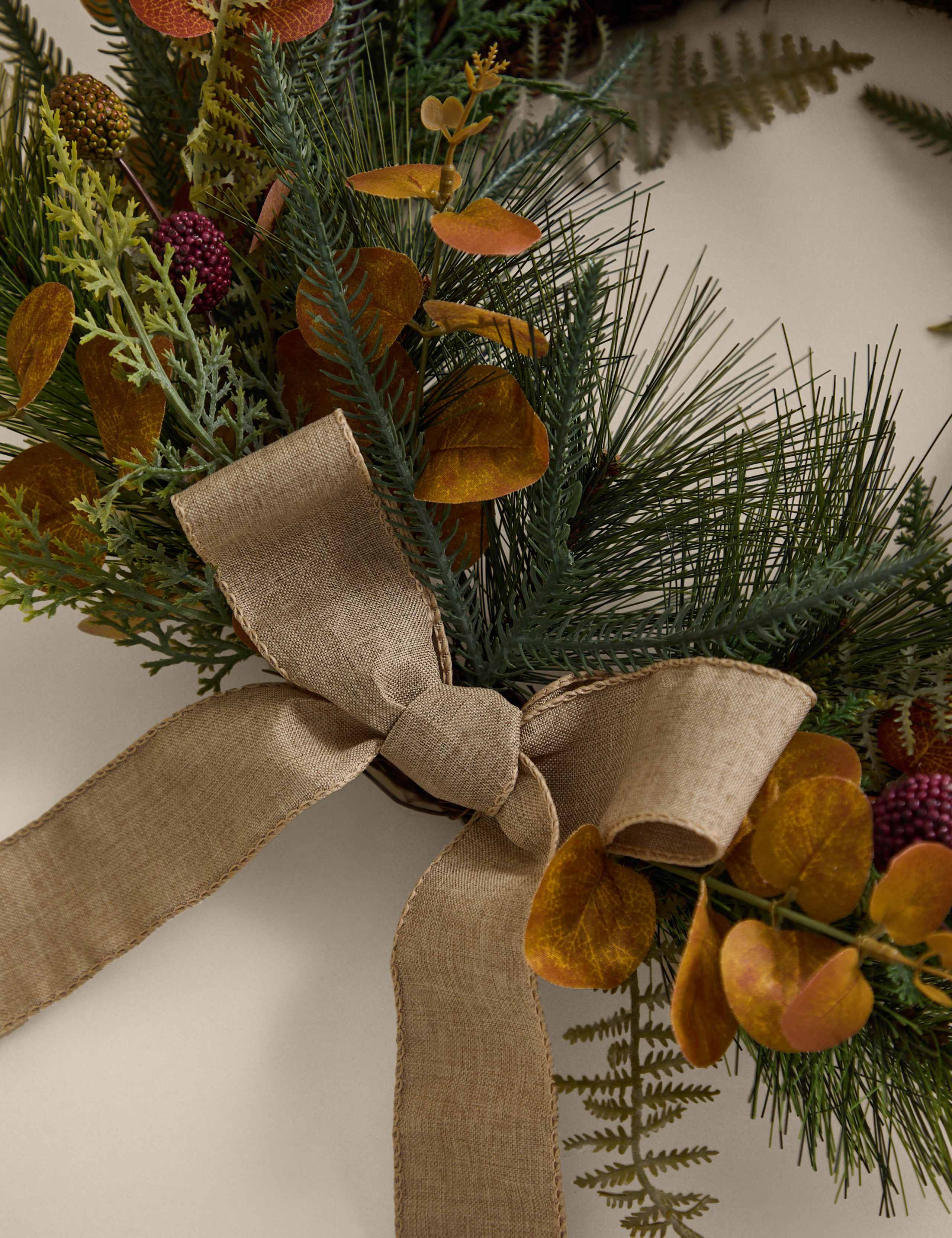 Autumnal Bow Wreath 3 of 4