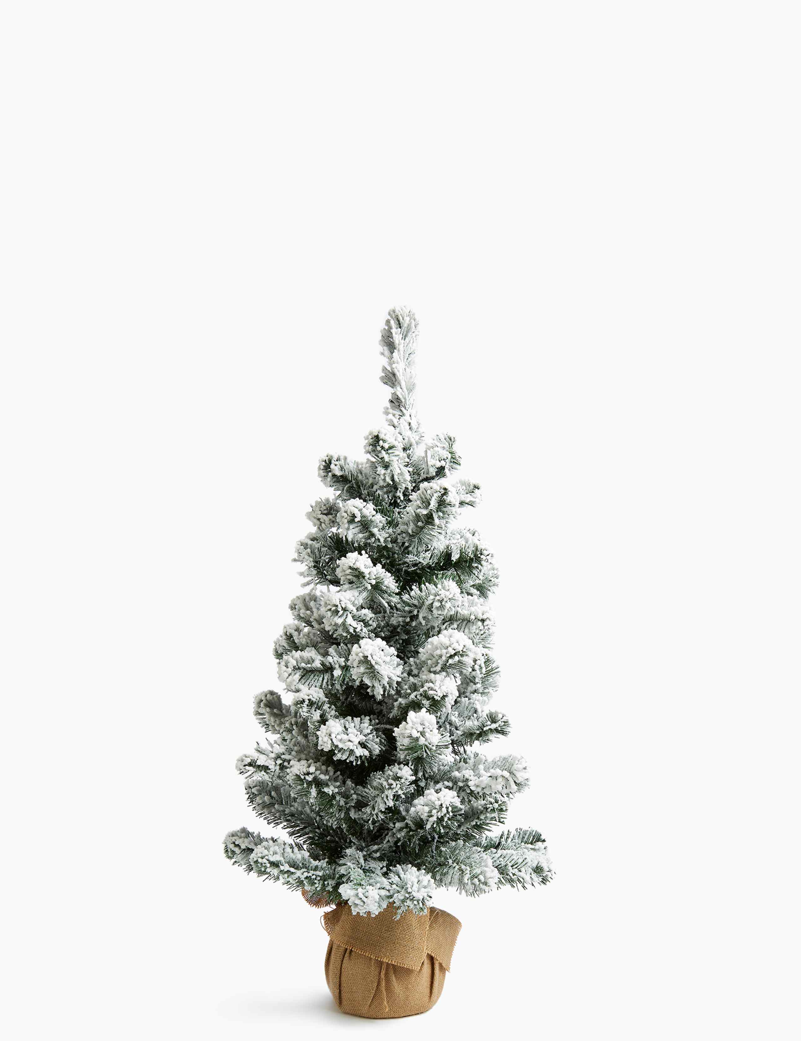 3ft Pre Lit Snowy Christmas Tree 2 of 5