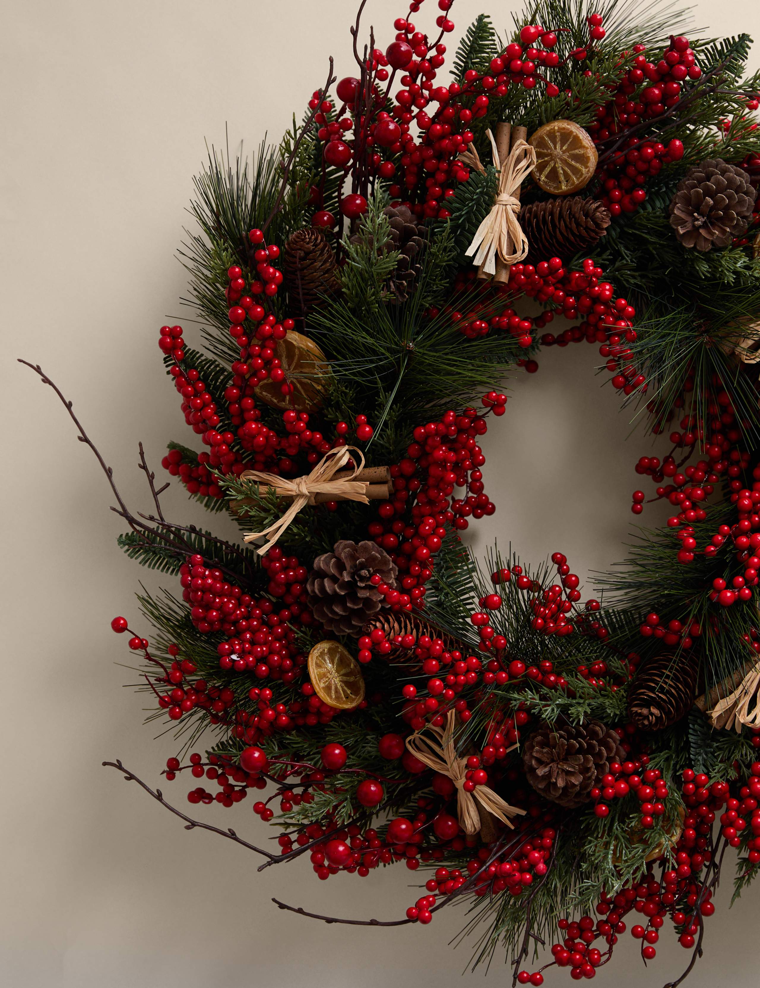 Berry, Orange and Cinnamon Wreath 2 of 3