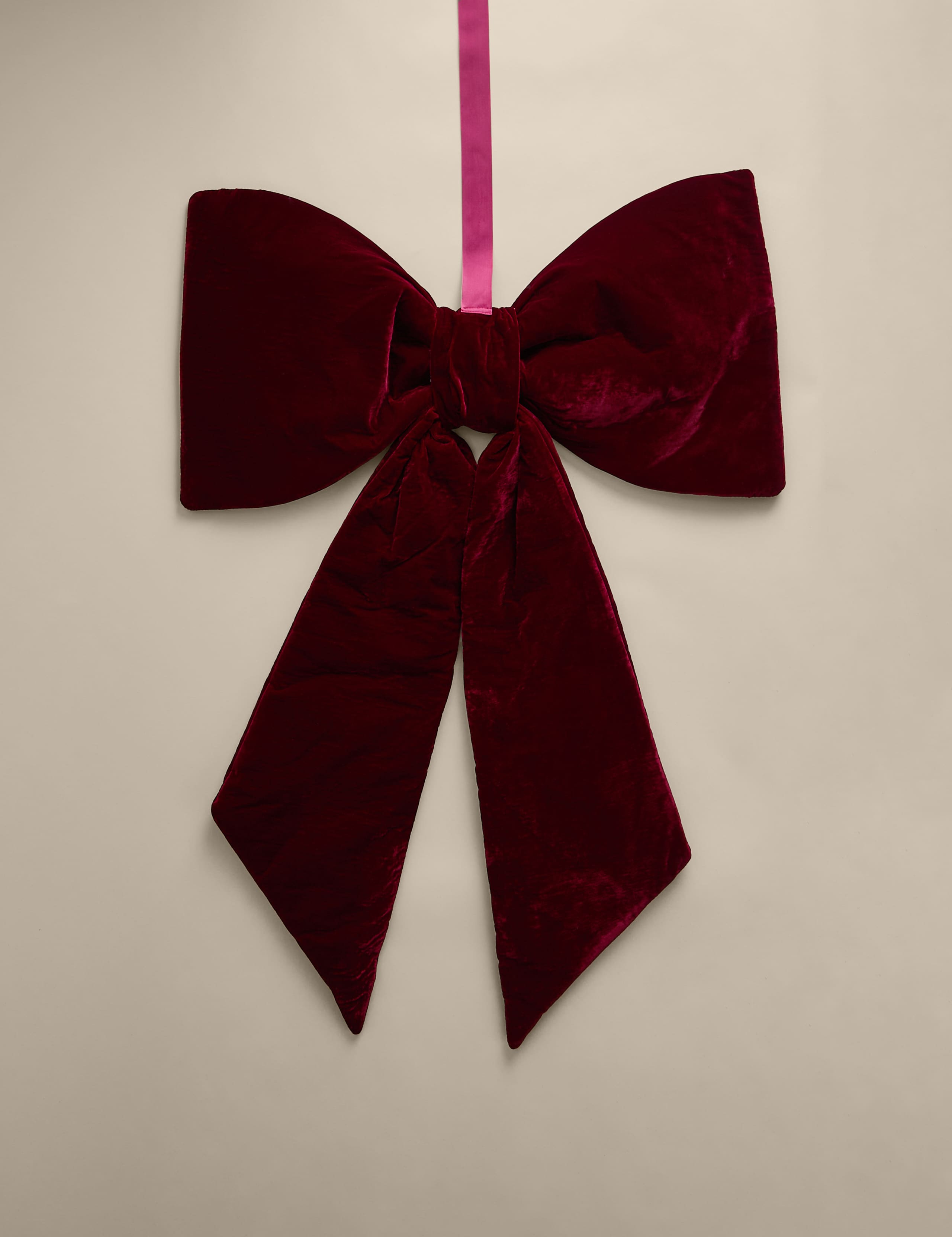 Extra Large Velvet Bow 3 of 4