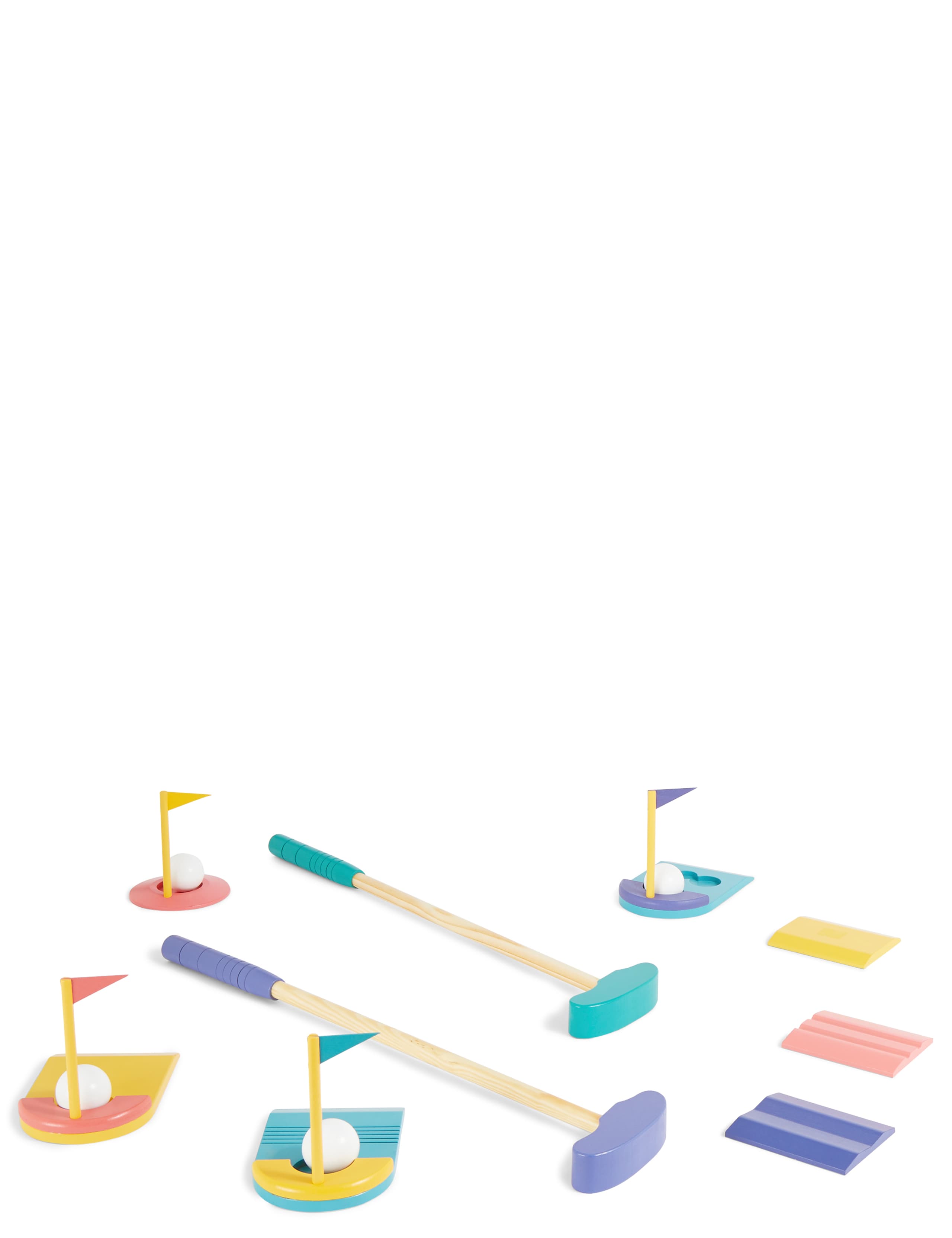 Wooden Mini Golf Set 2 of 3