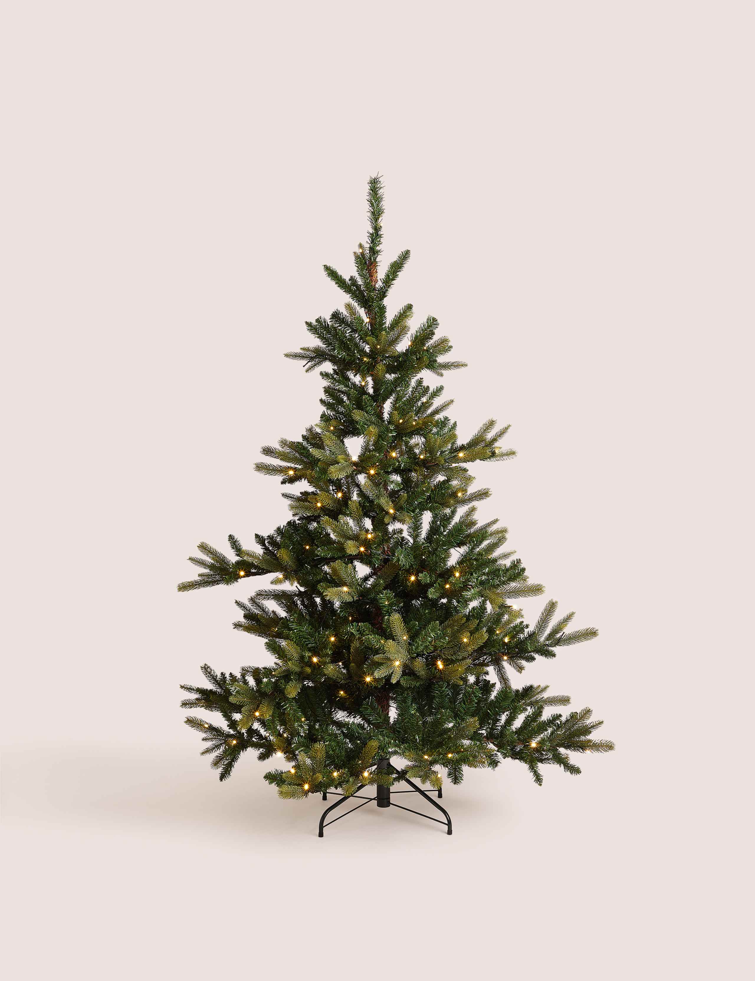 6ft Lit Noble Christmas Tree 2 of 7
