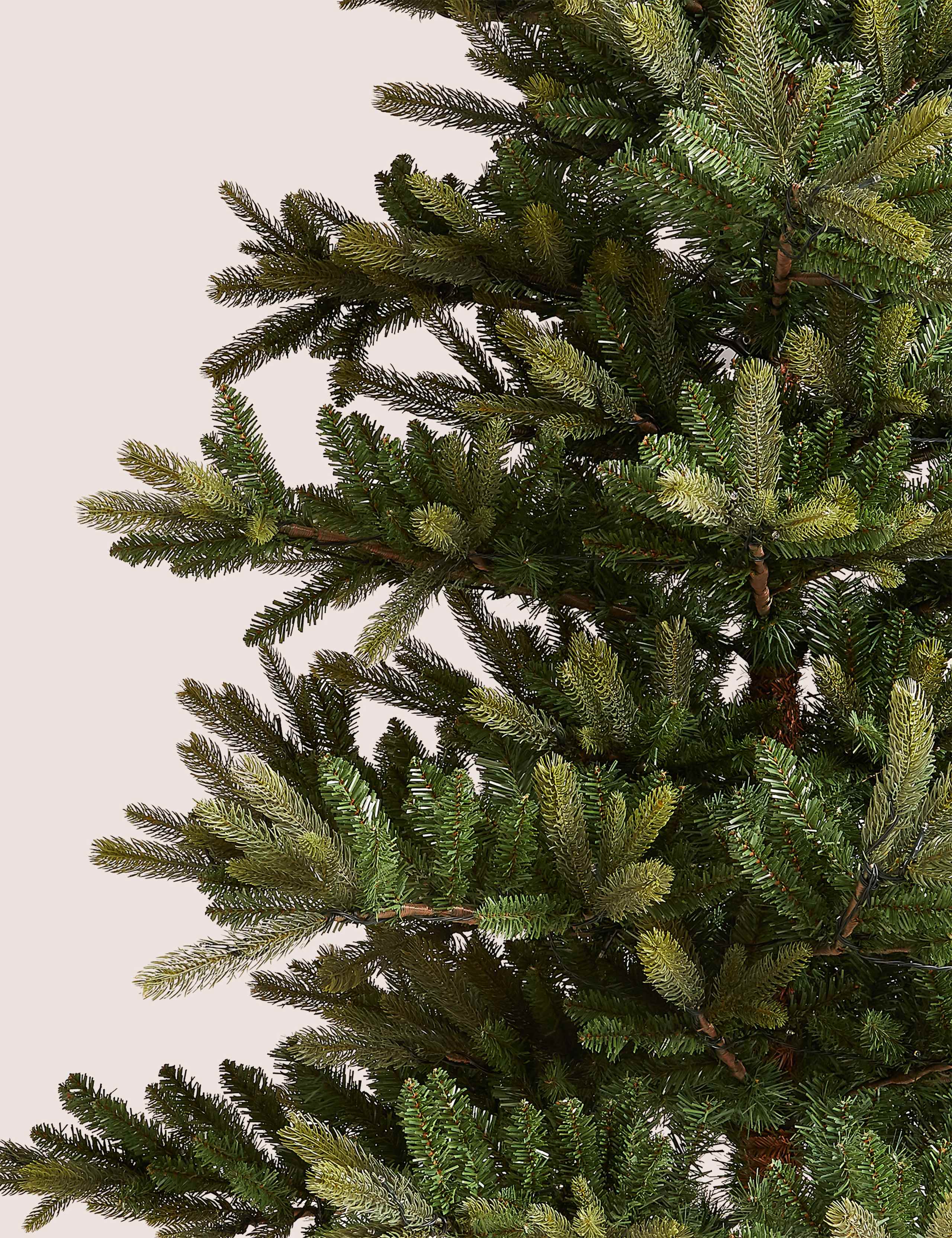 7ft Lit Noble Christmas Tree 4 of 6